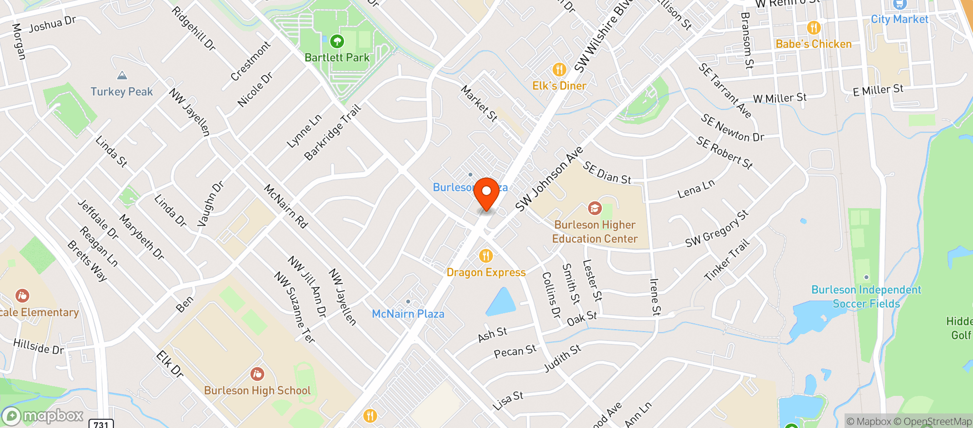 Map showing Proof Liquor & Deli