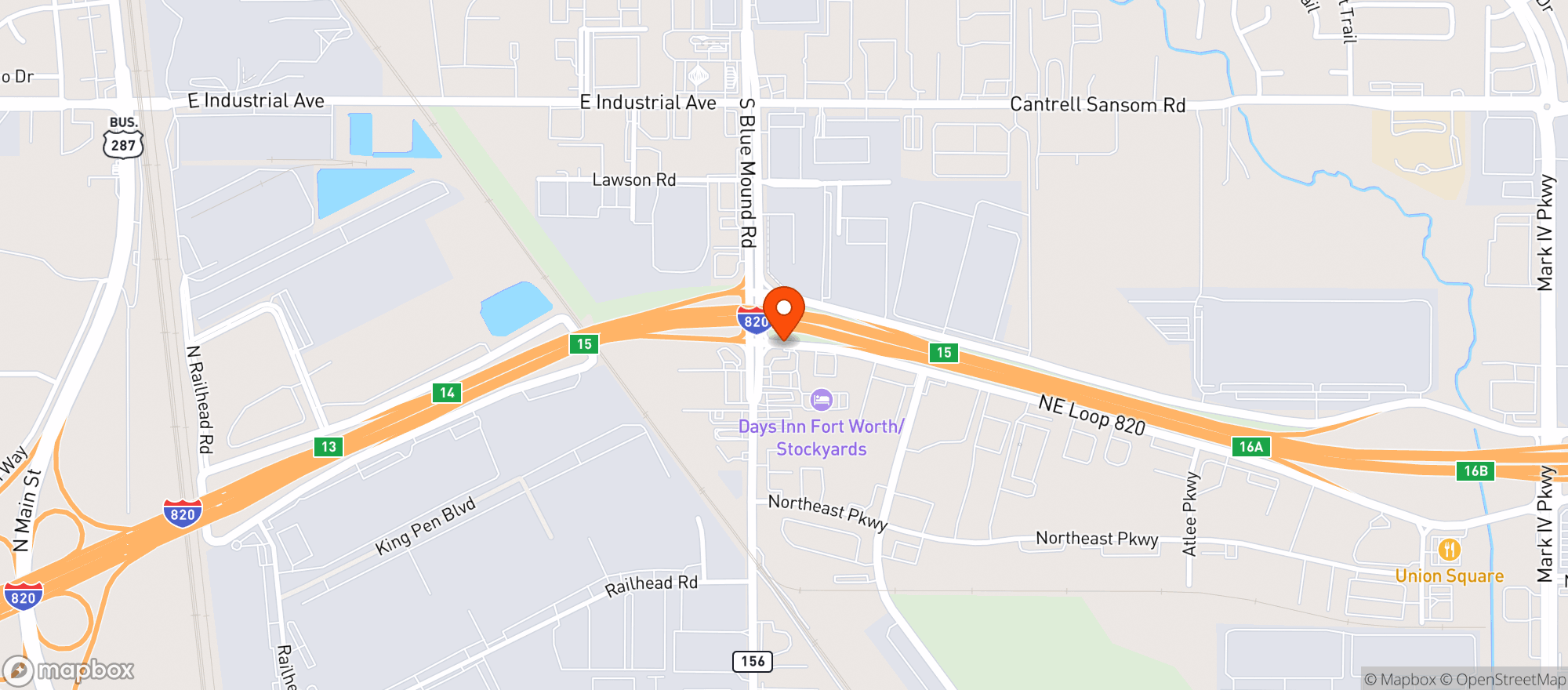Map showing Gateway