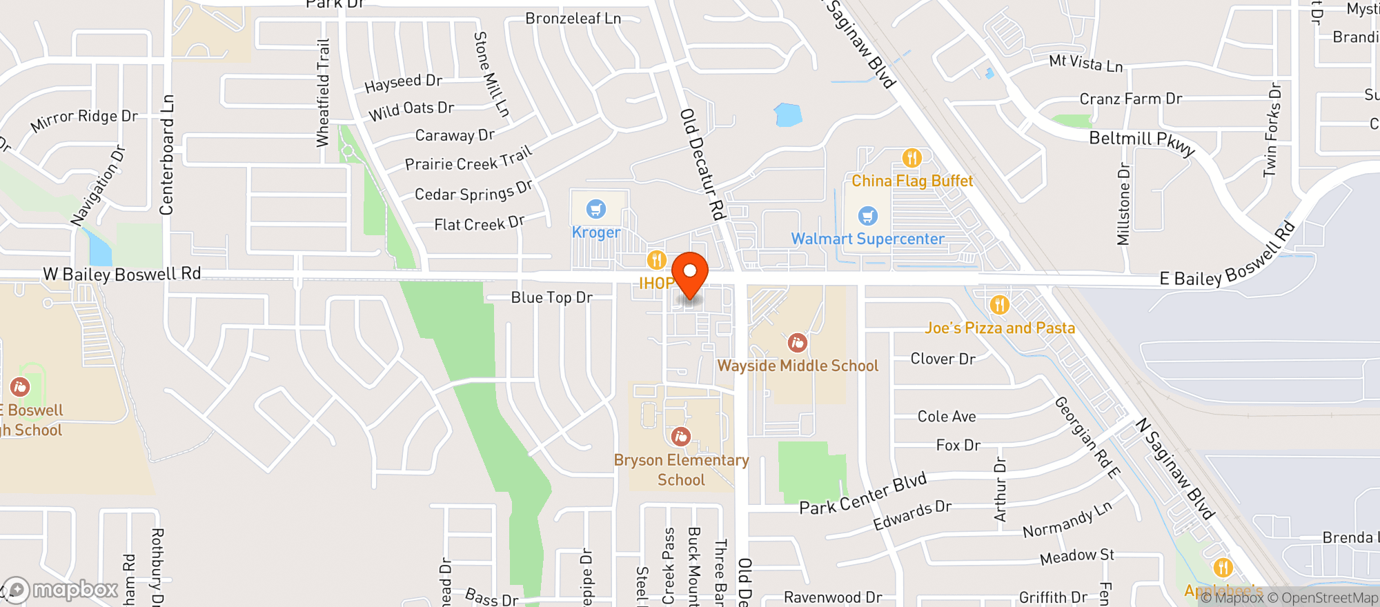 Map showing Sprouts Farmers Market