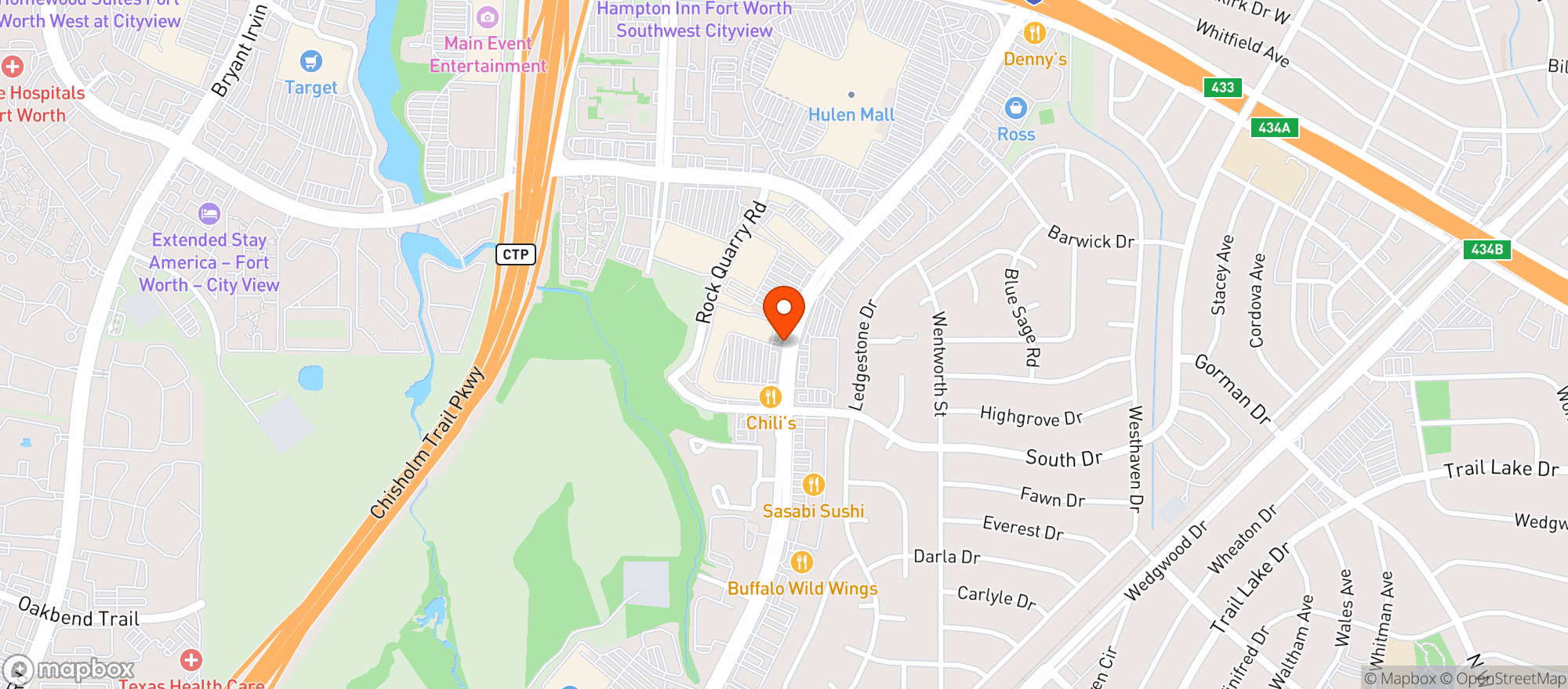 Map showing Total Wine & More
