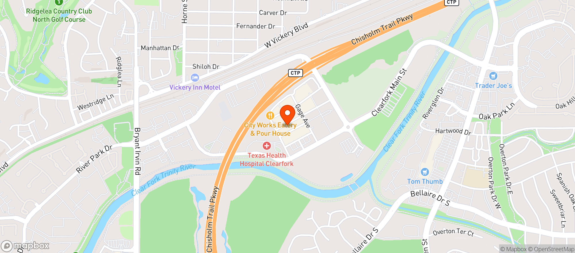 Map showing Doc Bs Fresh Kitchen