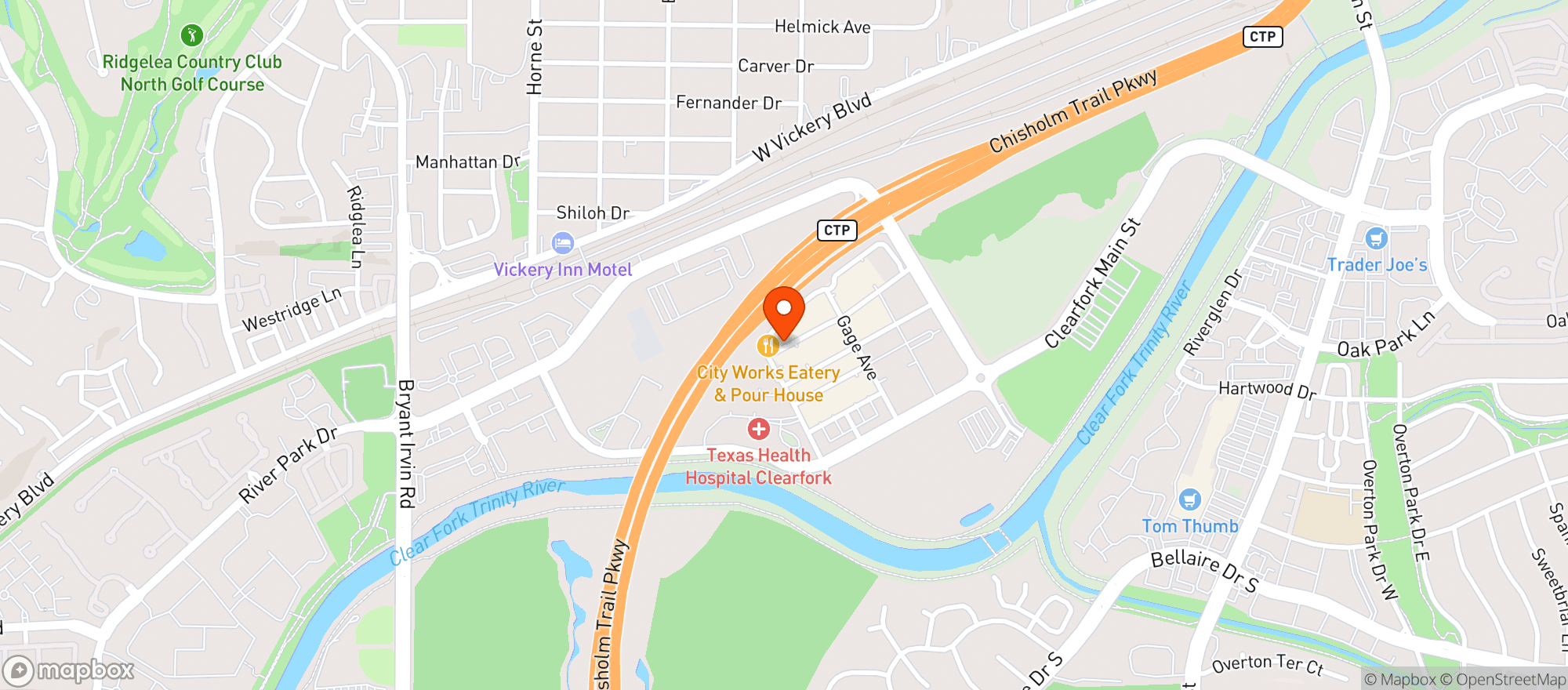 Map showing Grimaldis Pizzeria