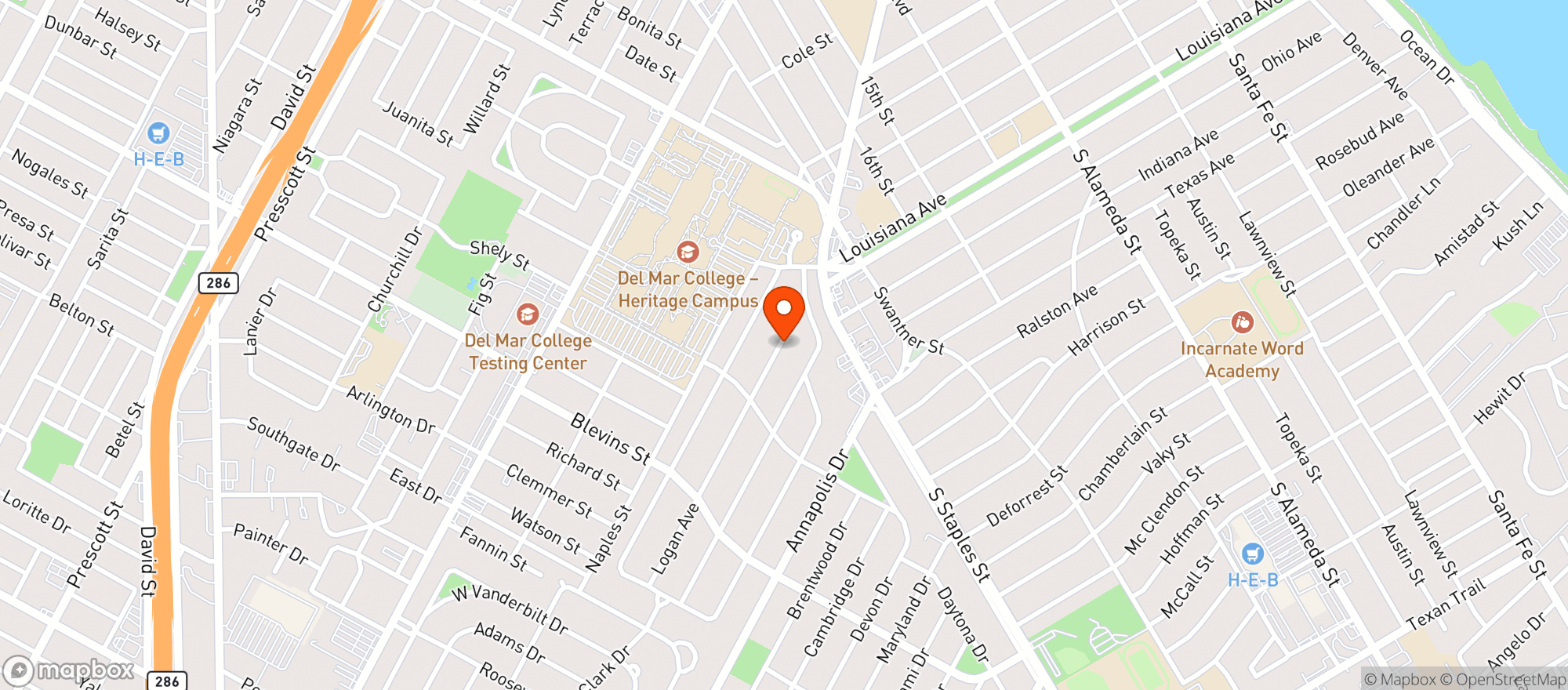 Map showing Pure Hemp Dispensary