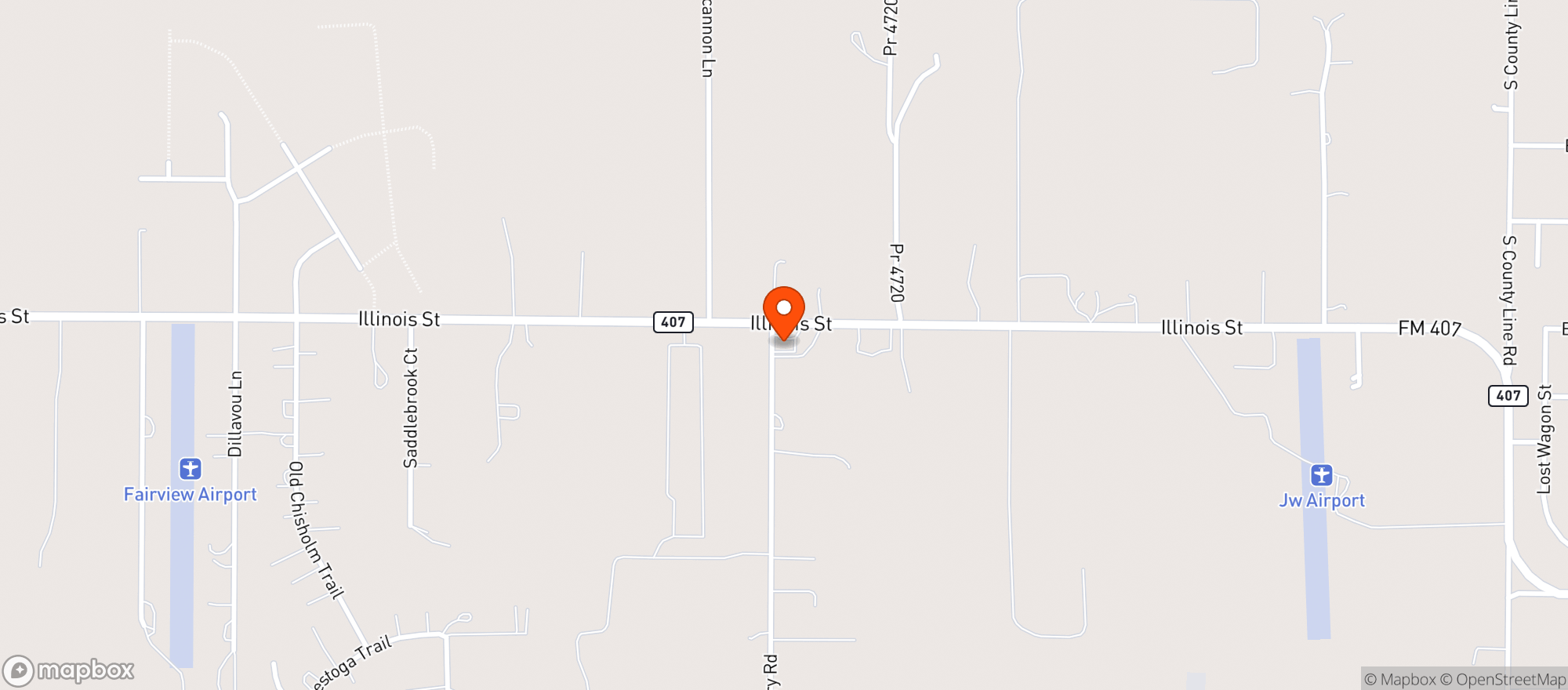 Map showing Take A Break