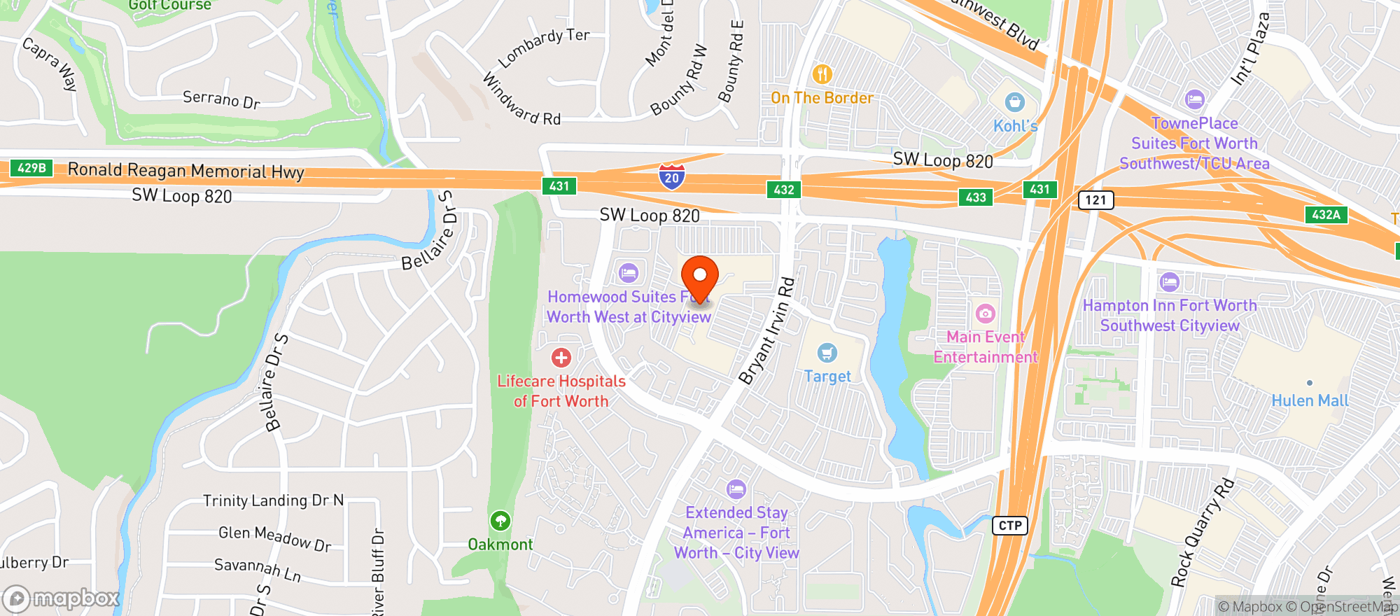Map showing Specs Wine Spirits & Finer Foods