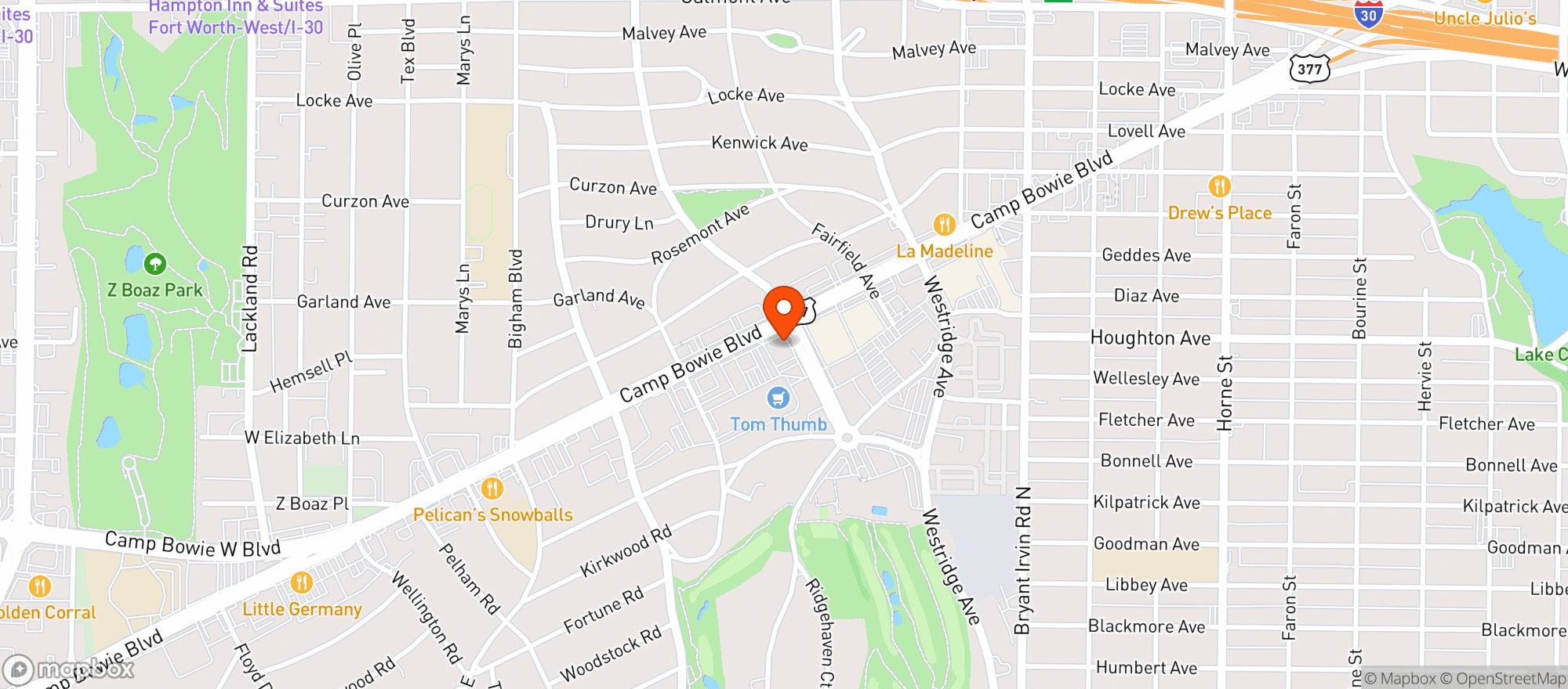 Map showing Goody Goody Liquor