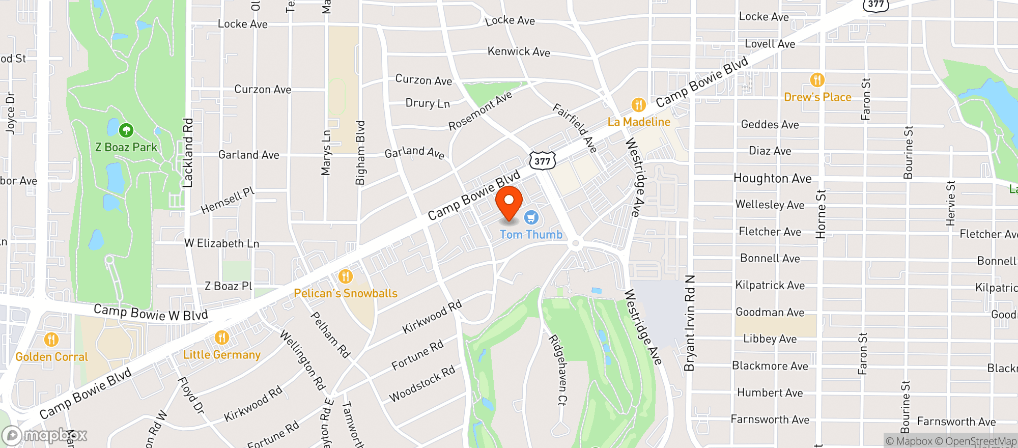 Map showing GoodyGoody