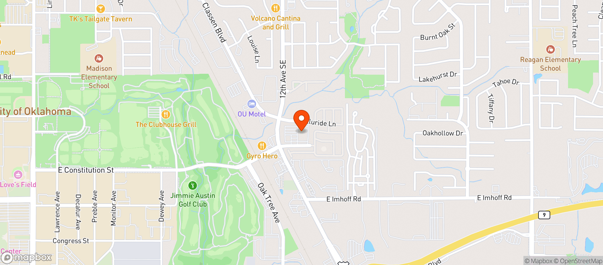 Map showing Walmart Neighborhood Market