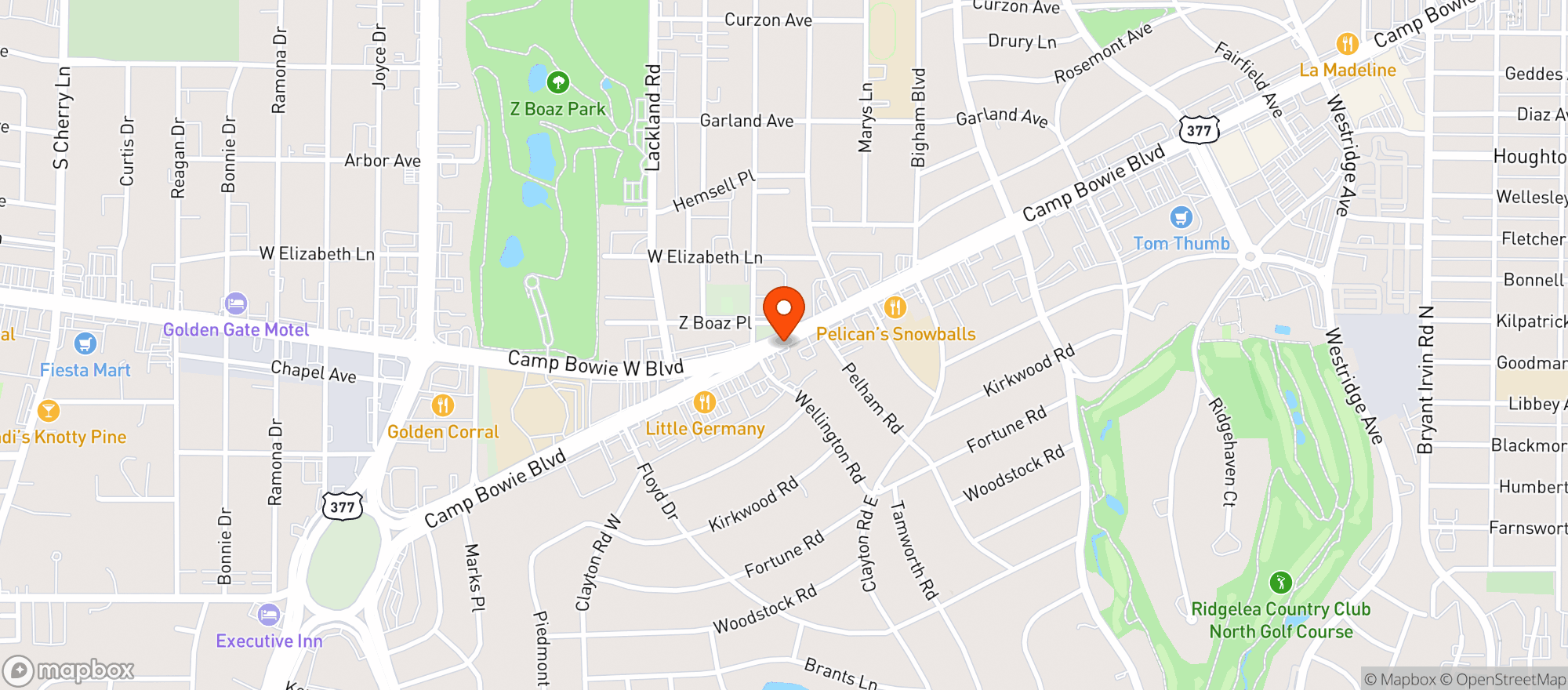 Map showing Kings Liquor