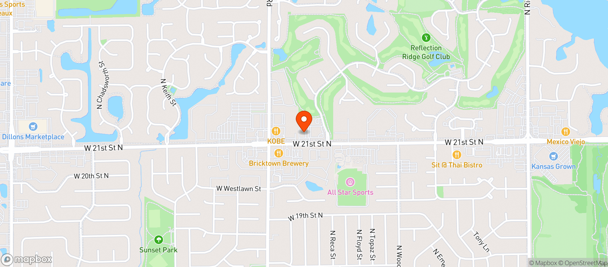Map showing Abc Discount Wine & Liquor