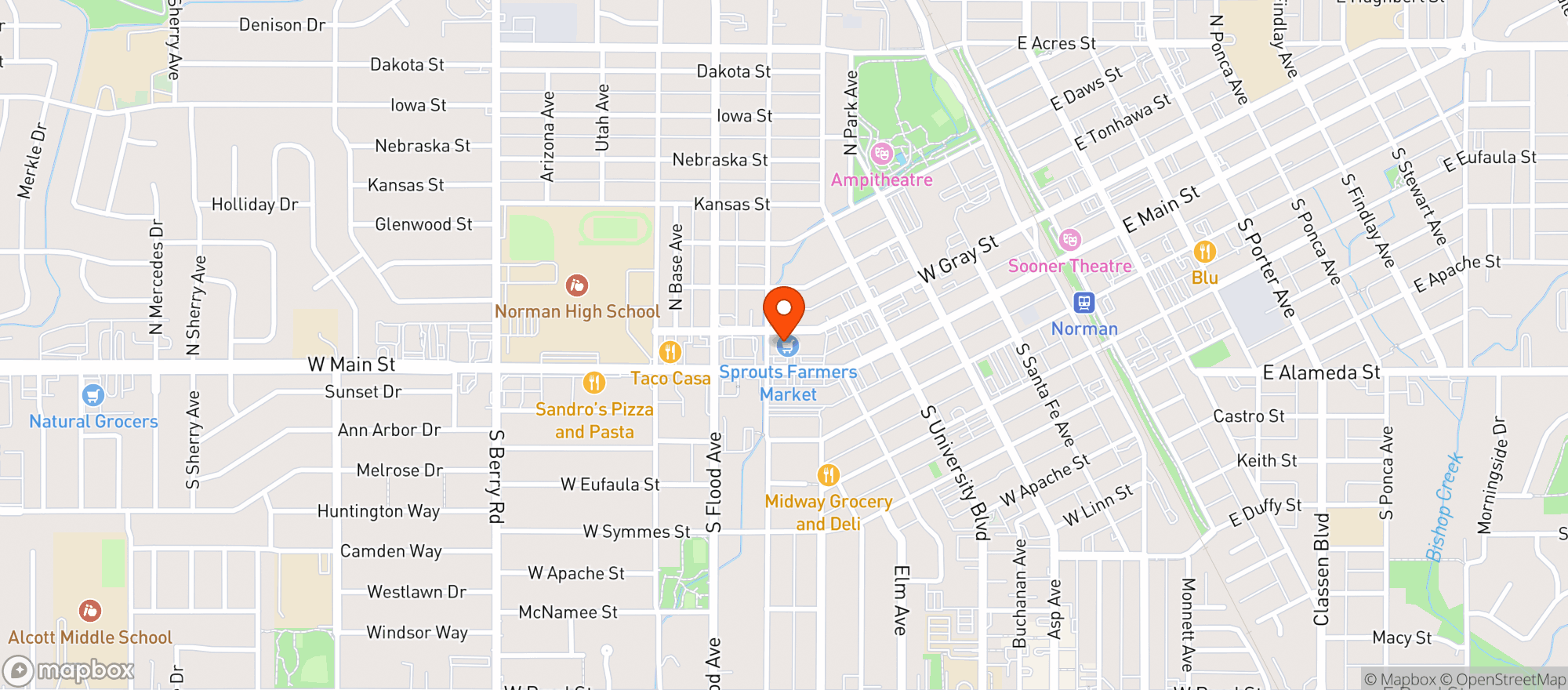 Map showing Sprouts #803