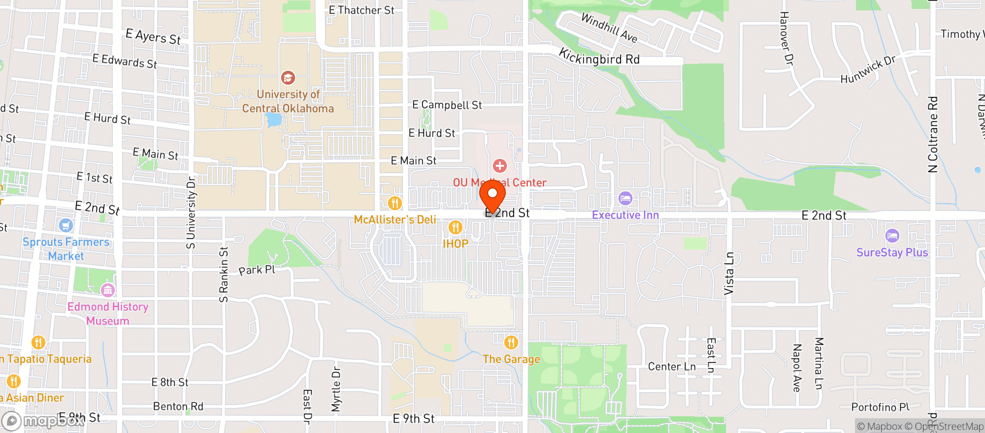 Map showing Jack Daddys Liquor Emporium