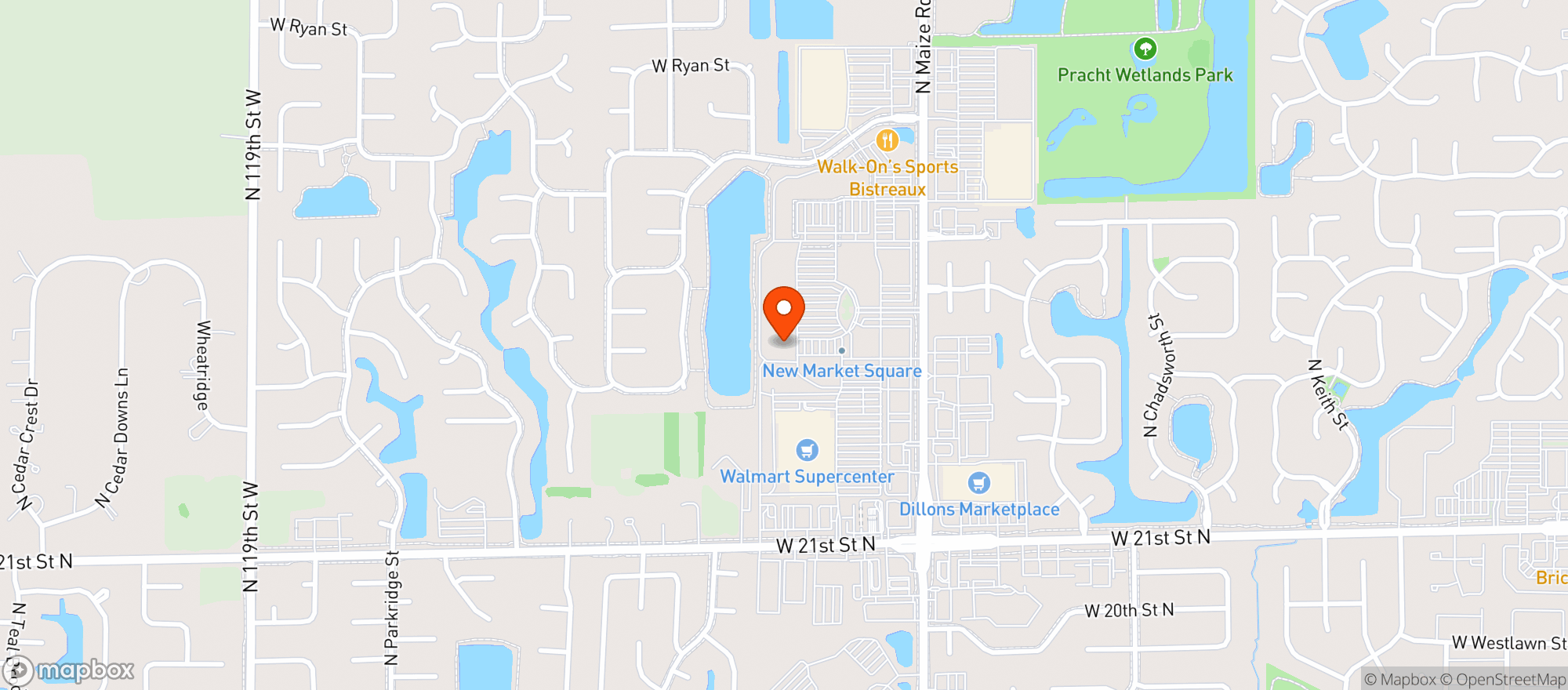 Map showing Gnc - 7726 - New Market Square