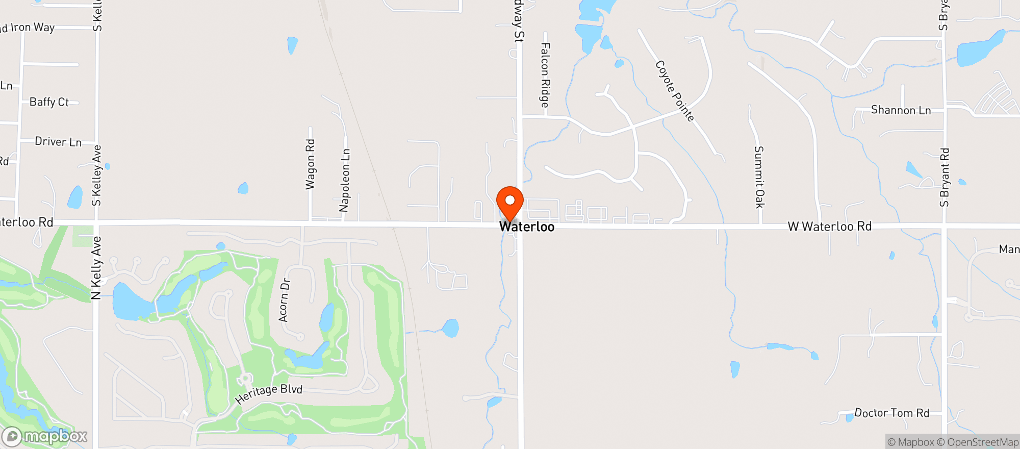 Map showing I Bs Phillips