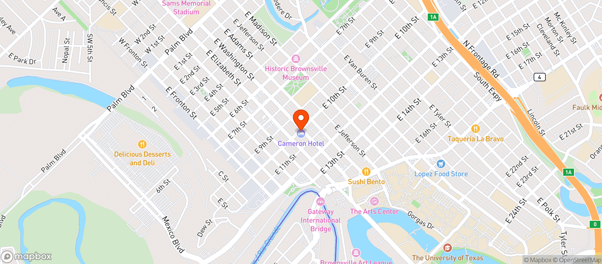 Map showing Chilmoli Mexican Steakhouse