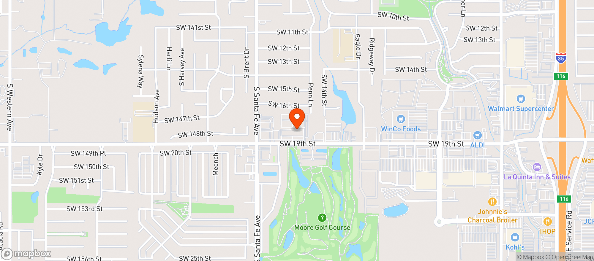 Map showing Cheers Wine & Spirits