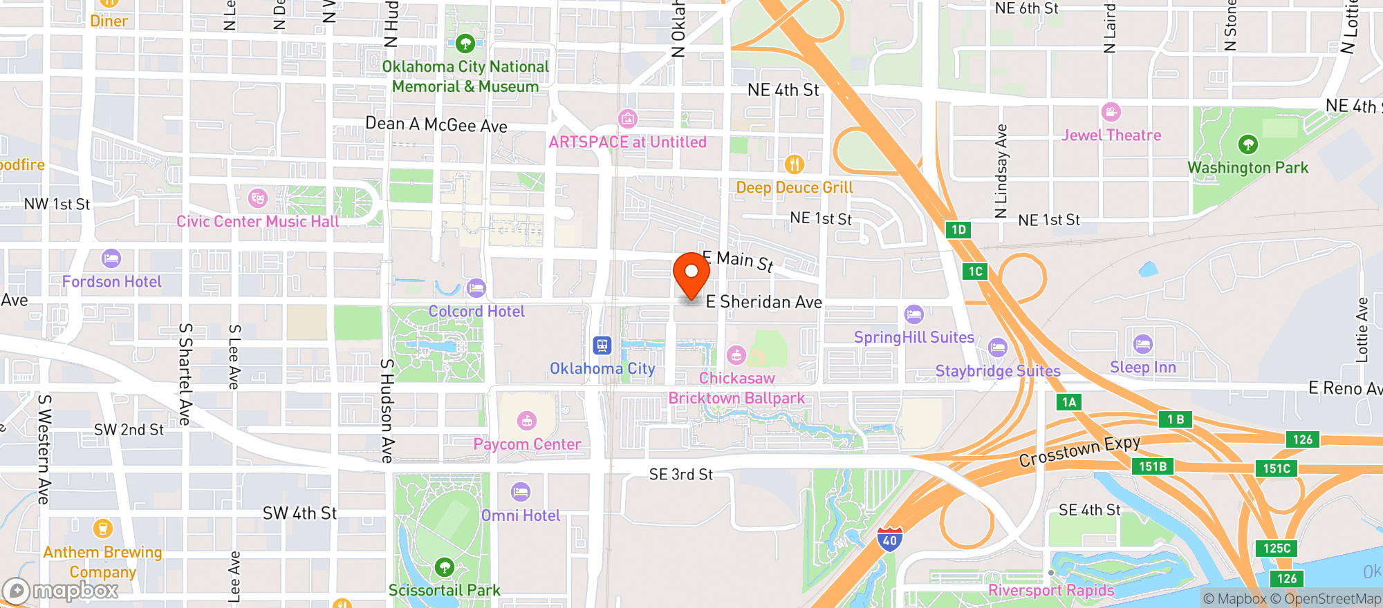 Map showing Culprits