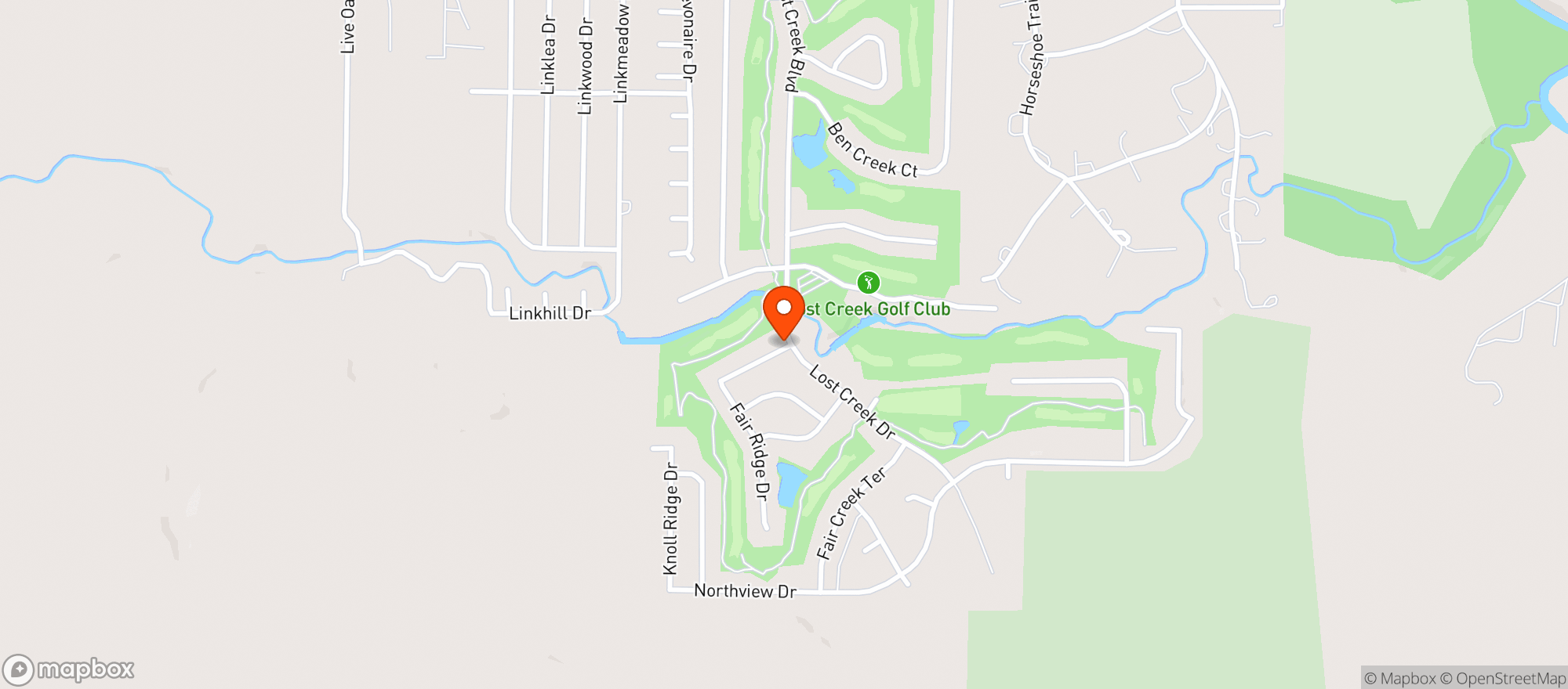 Map showing Cowboy Ice & More LLC