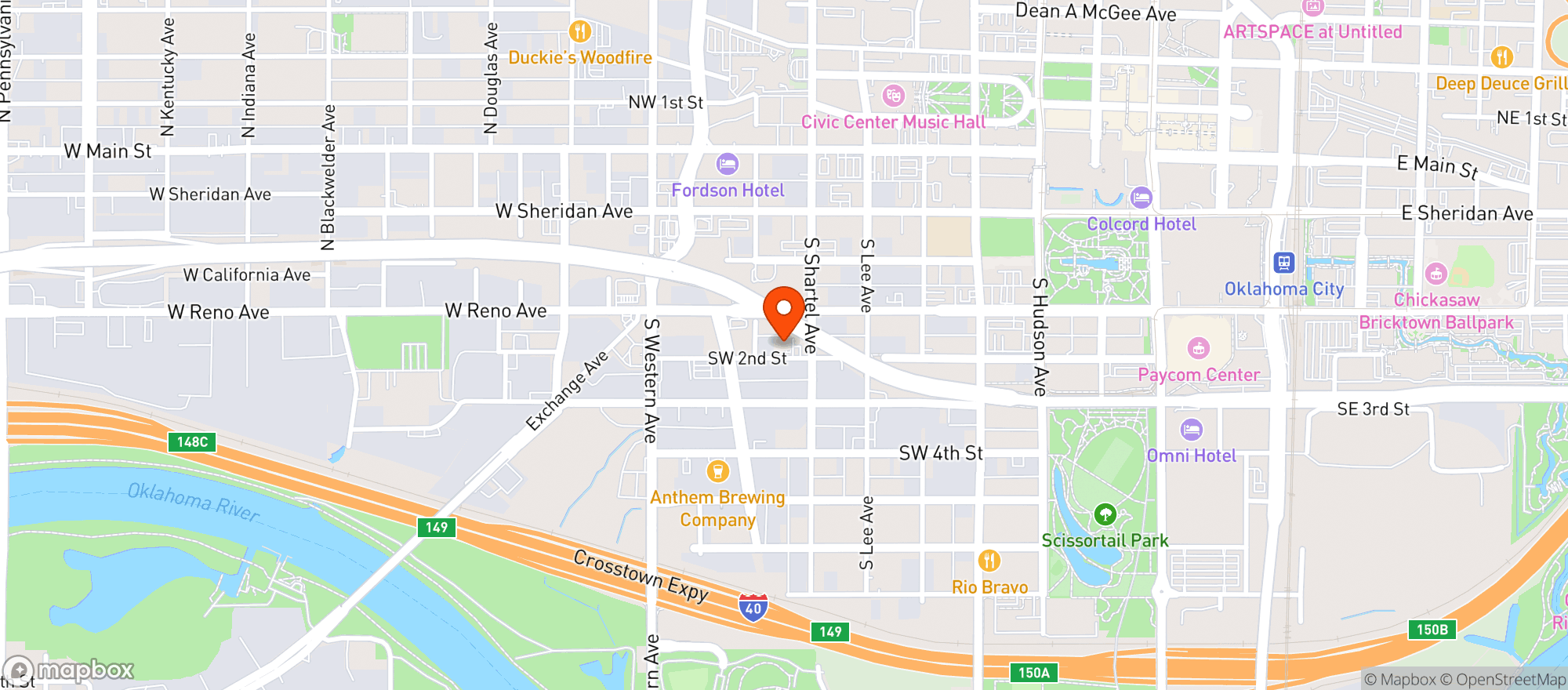 Map showing Lively Beerworks