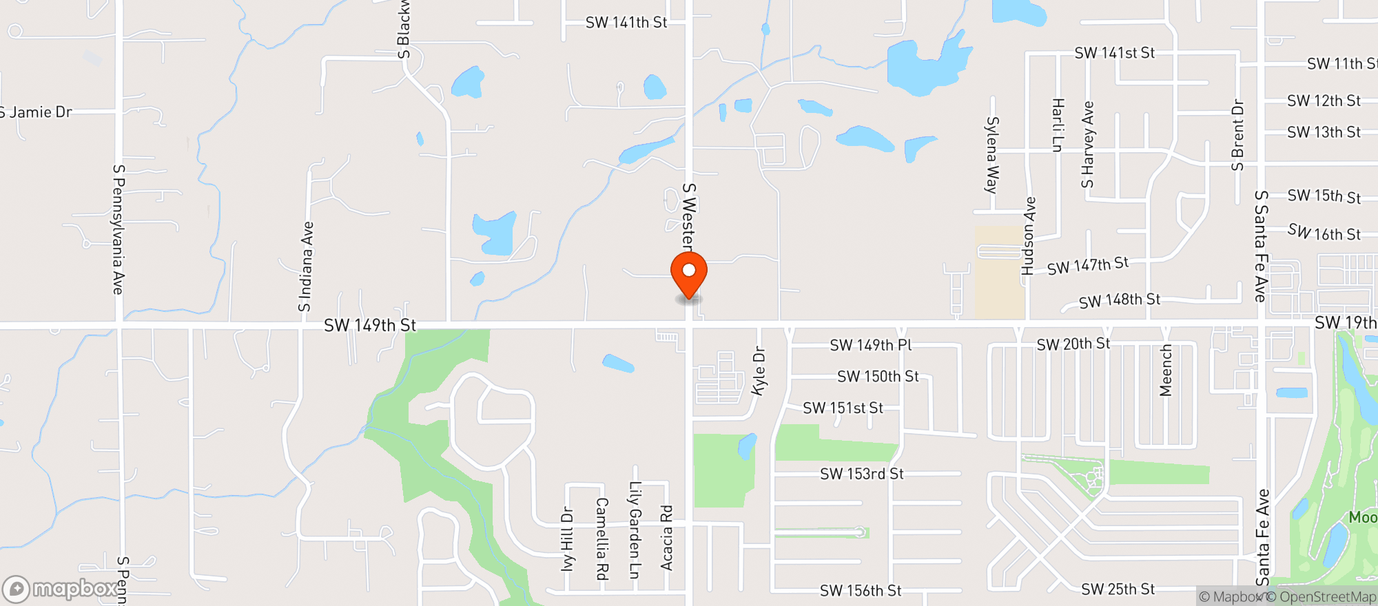 Map showing 49 West Wine & Spirits