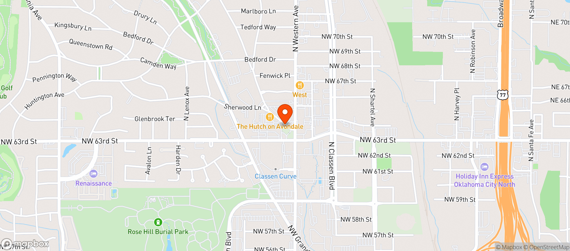 Map showing Trader Joes #461