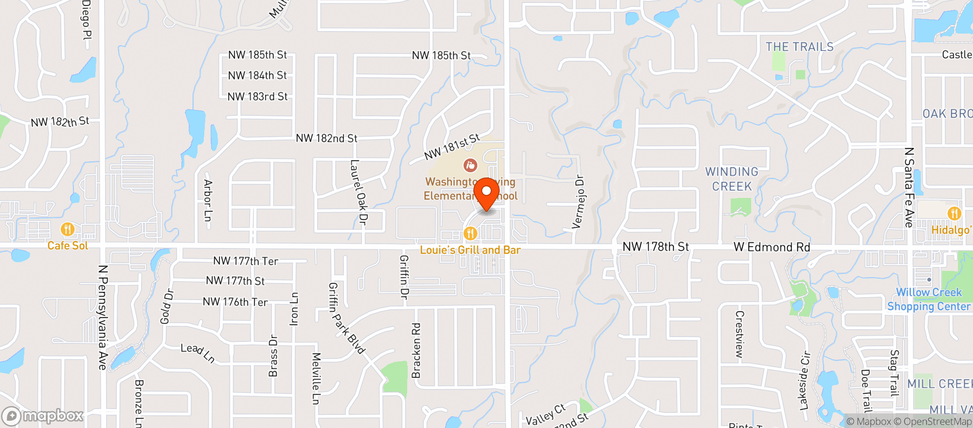 Map showing Highlands Liquor And Wine- Okc