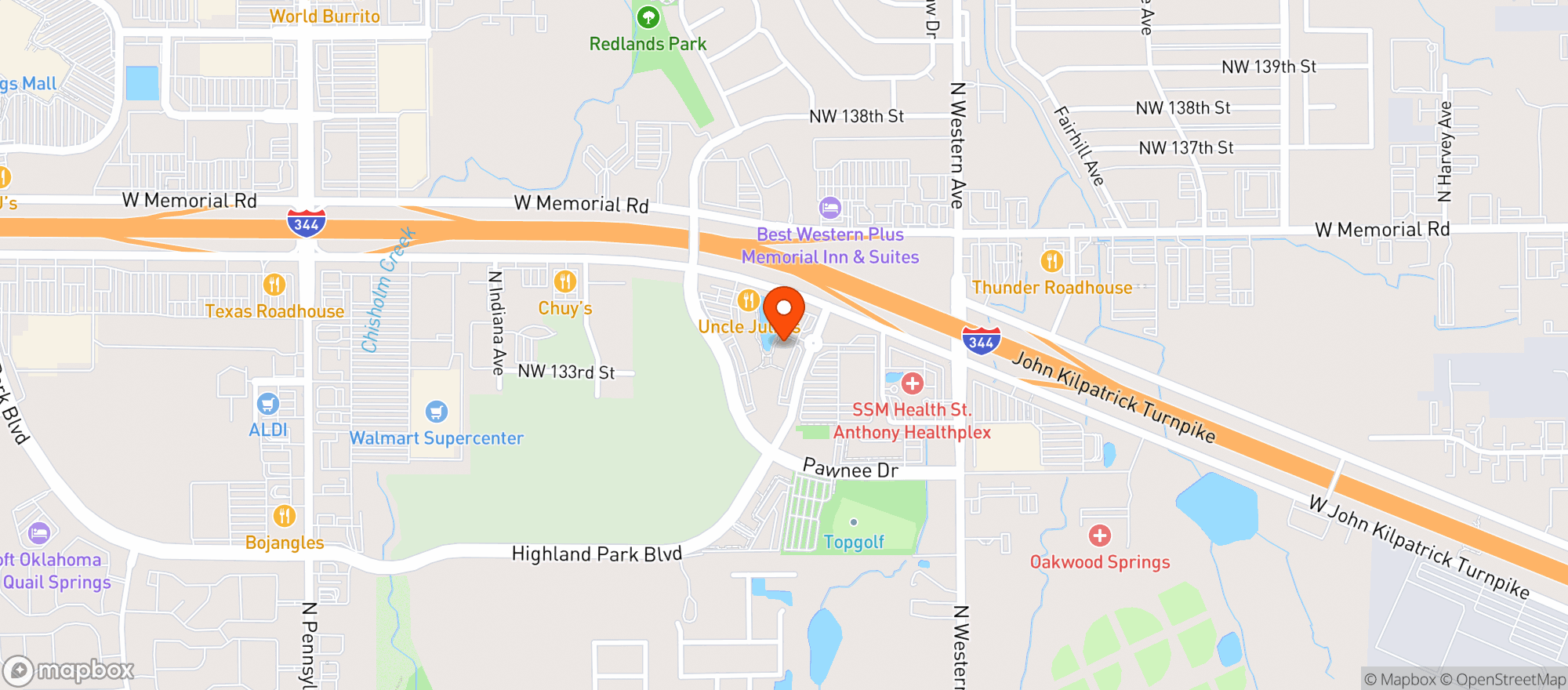 Map showing Firebirds Wood Fired Gr #48