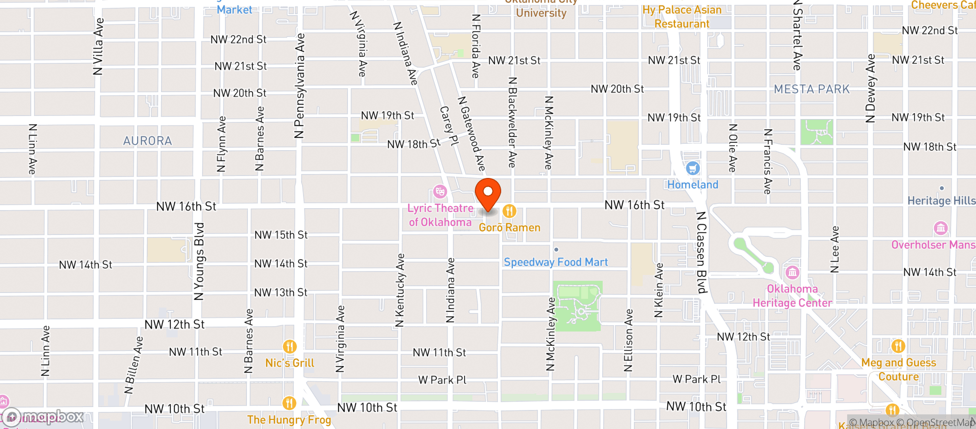 Map showing Lanieas Country Store