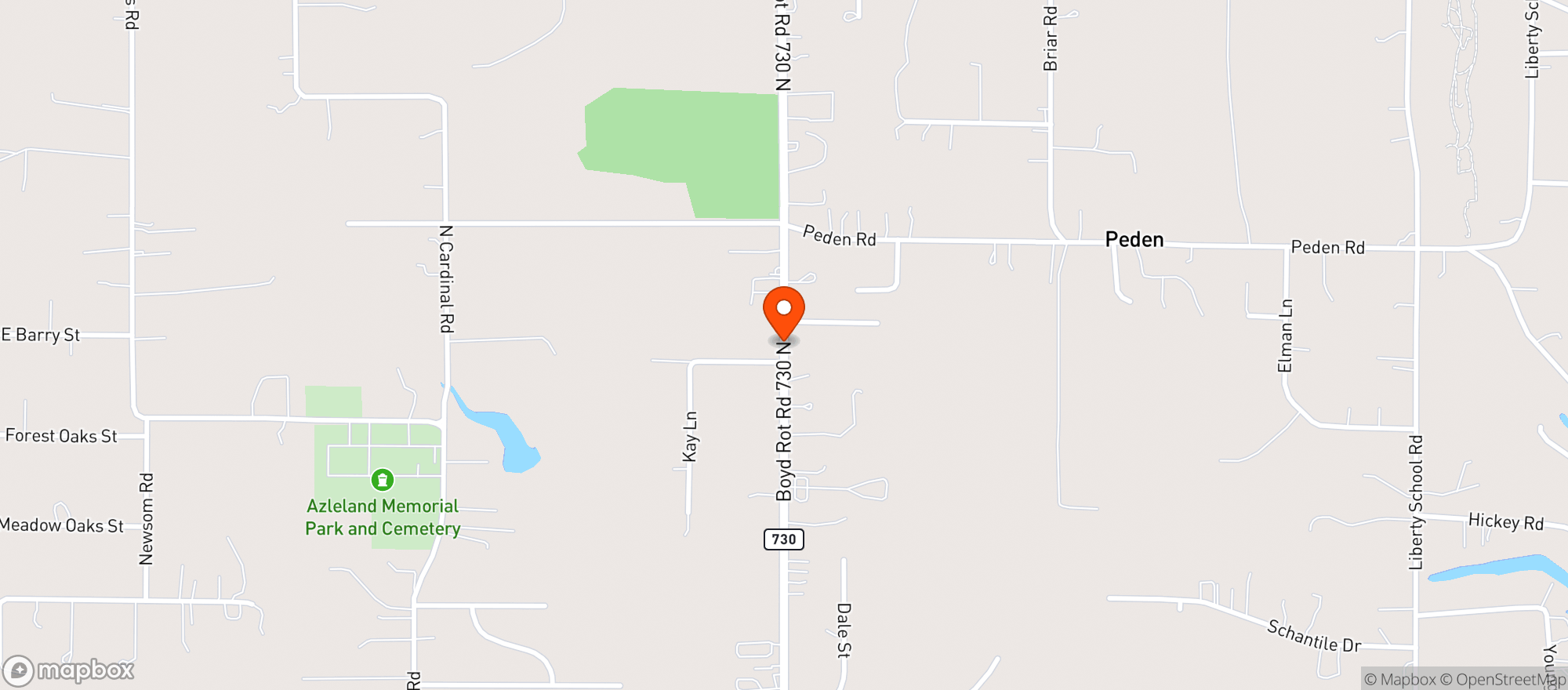 Map showing Last Stop Liquor