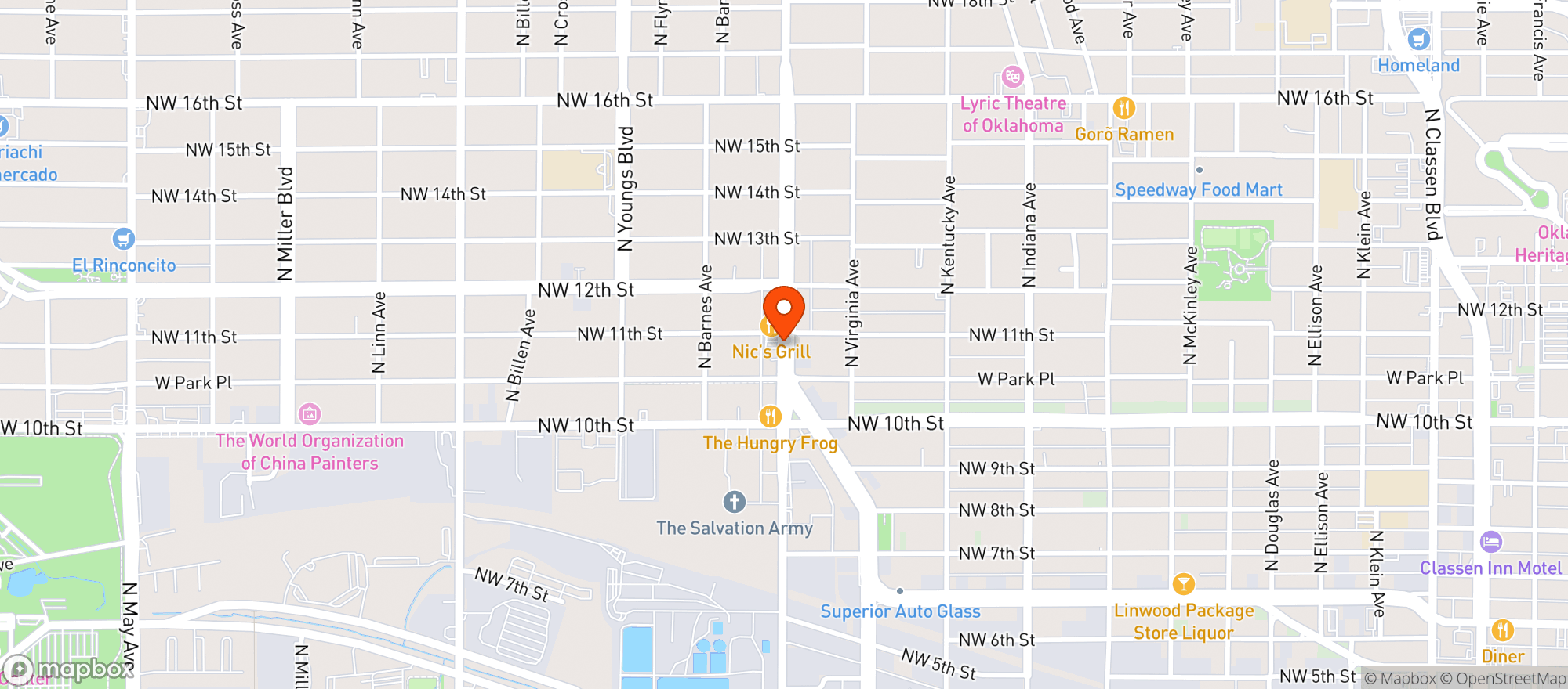 Map showing Sm Quick Stop