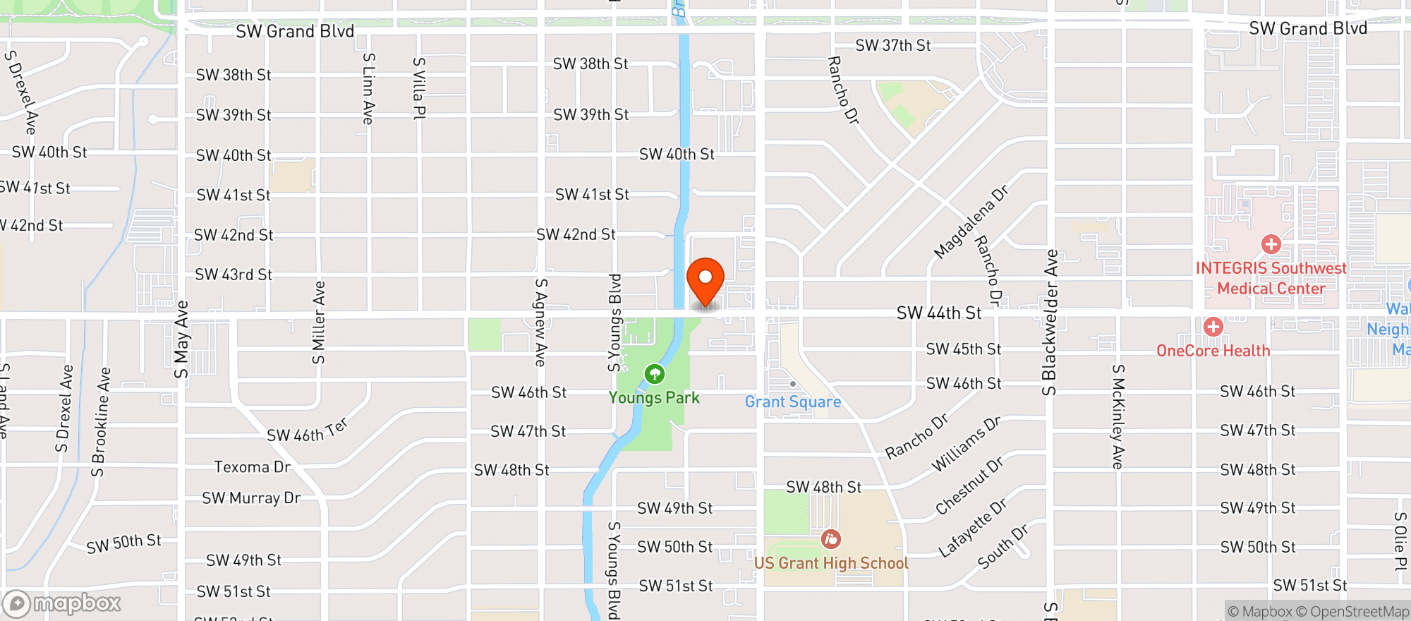 Map showing Knob Liquor