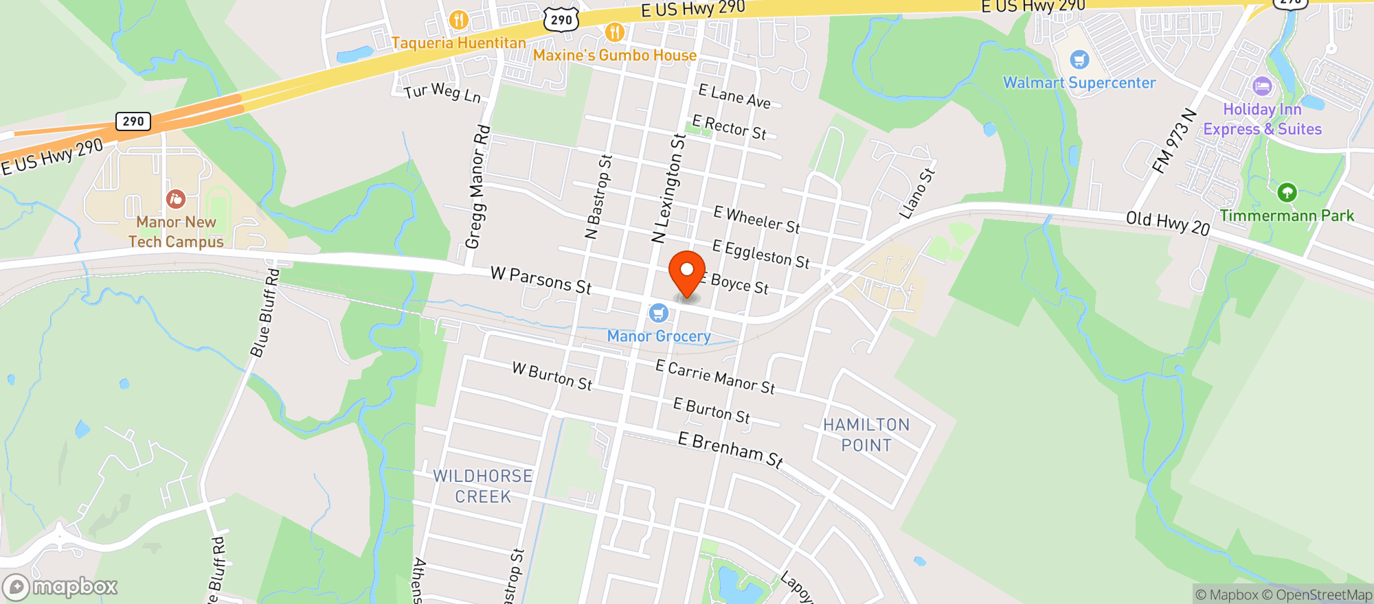 Map showing Bud-ee's Smoke & Vape Shop