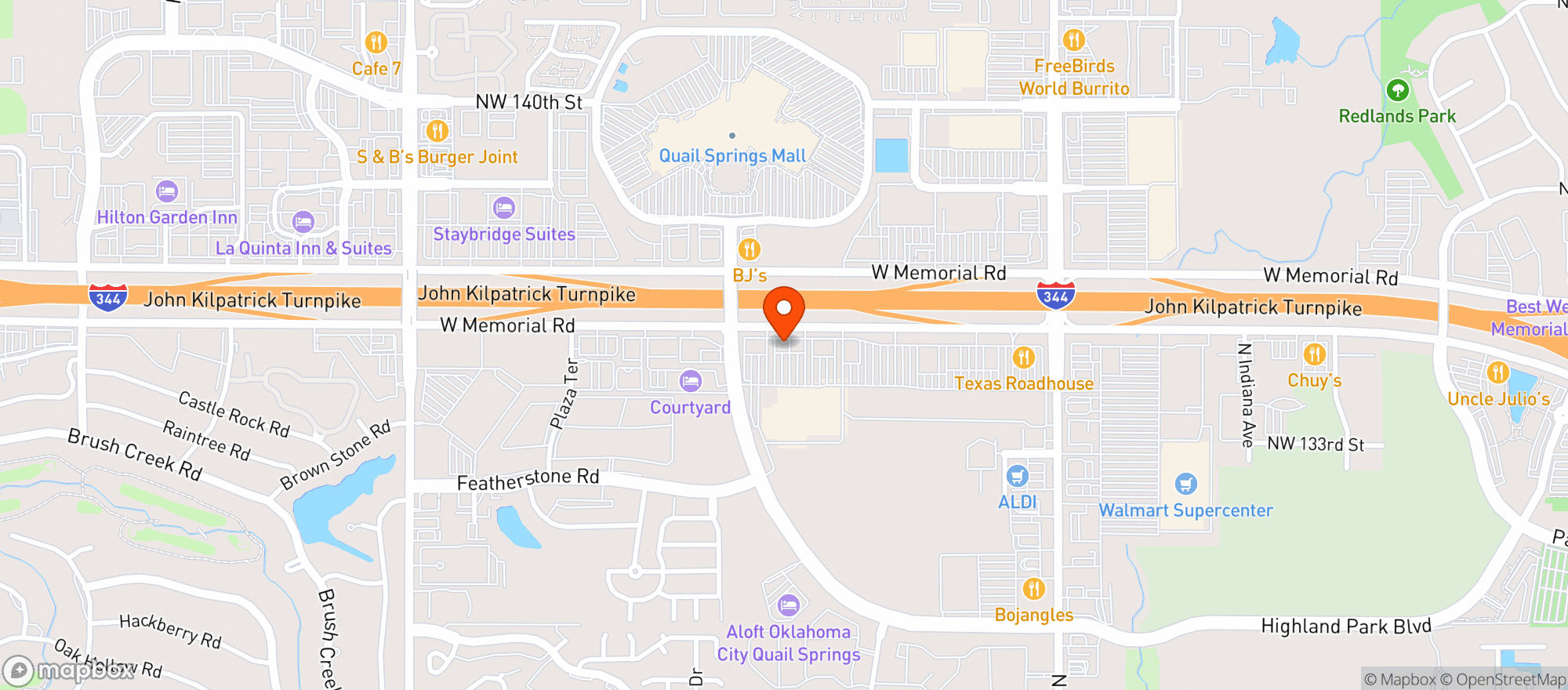 Map showing Vitamin Shoppe - Oklahoma City
