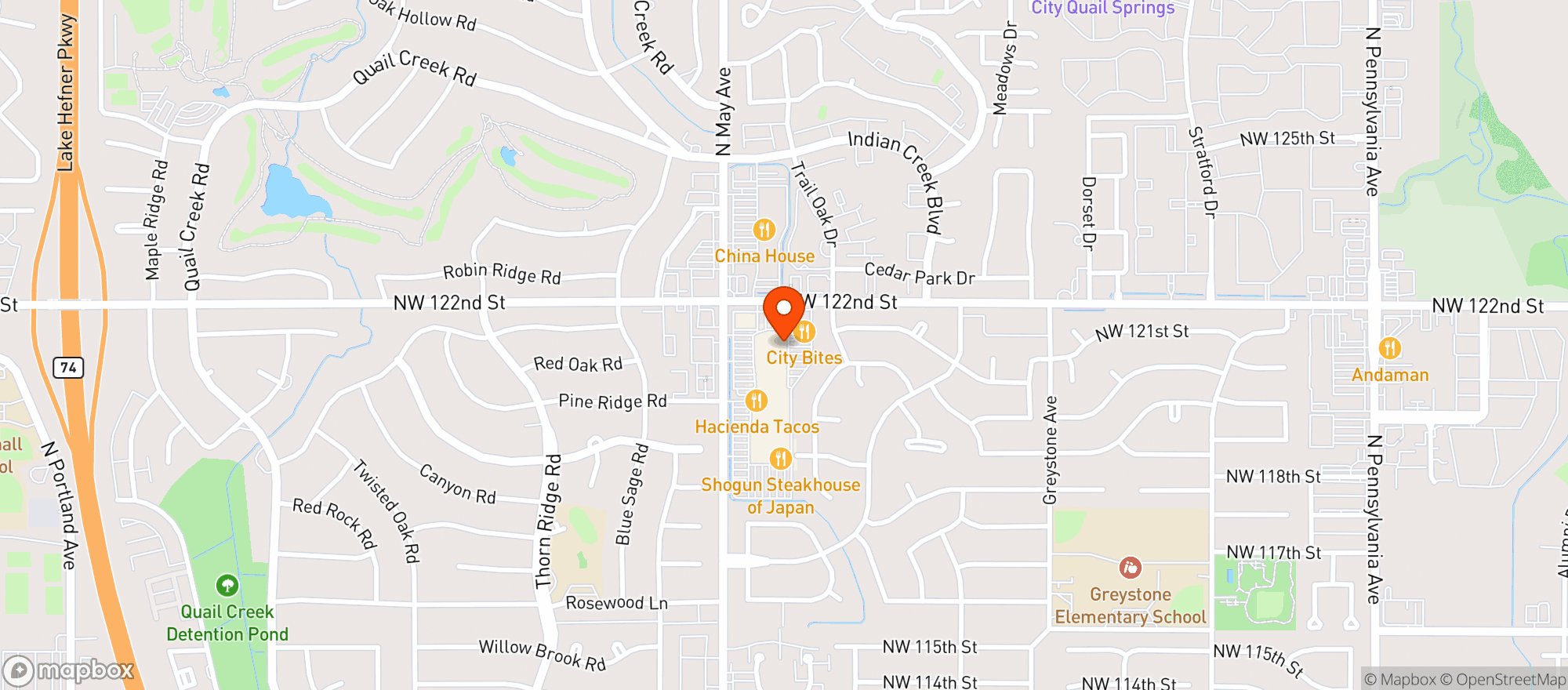 Map showing Hamilton, The