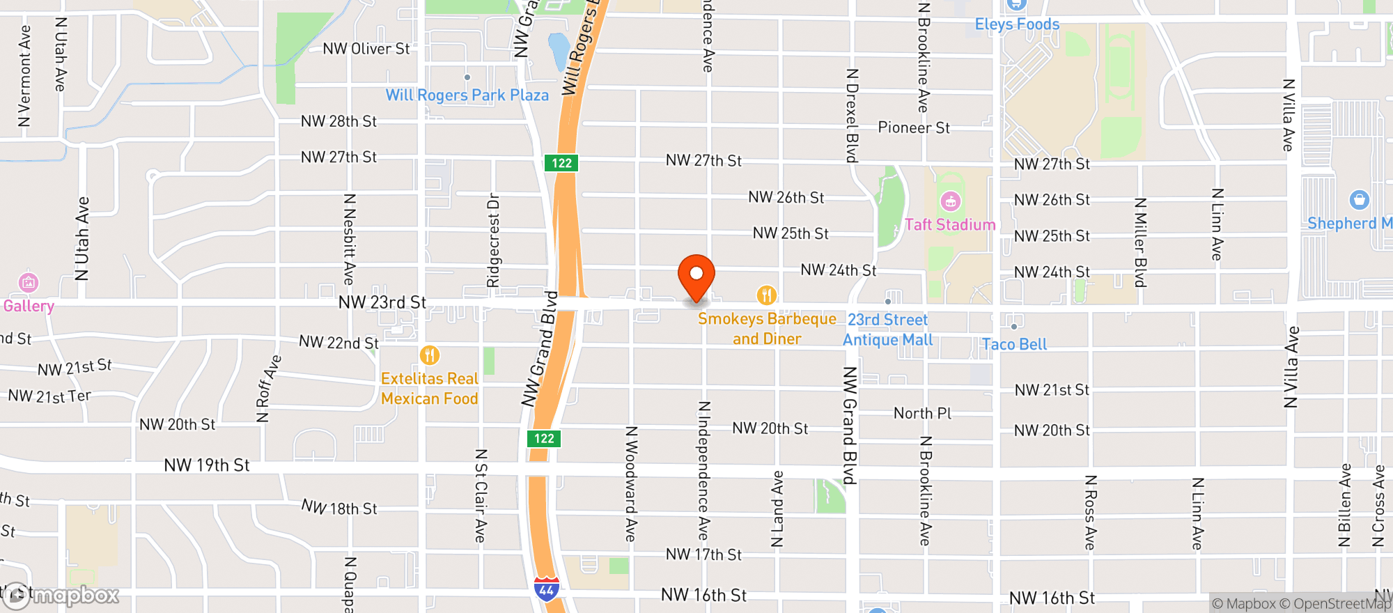 Map showing Liquor World