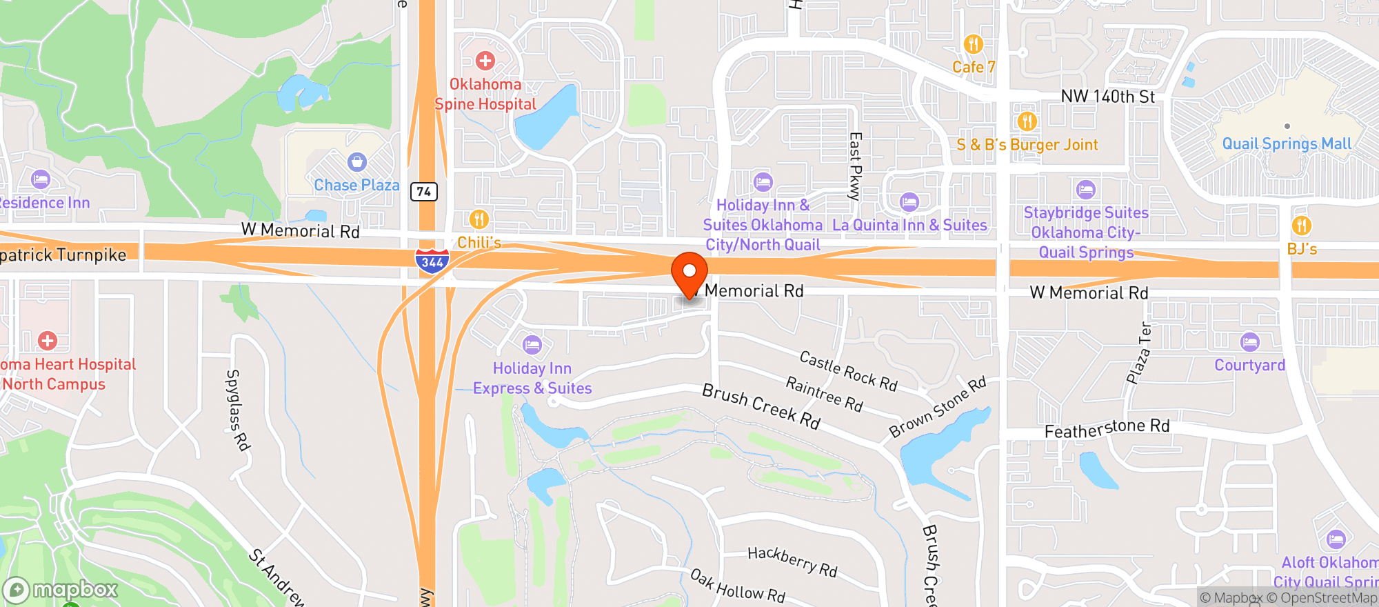 Map showing The Well Wine & Spirits-okc