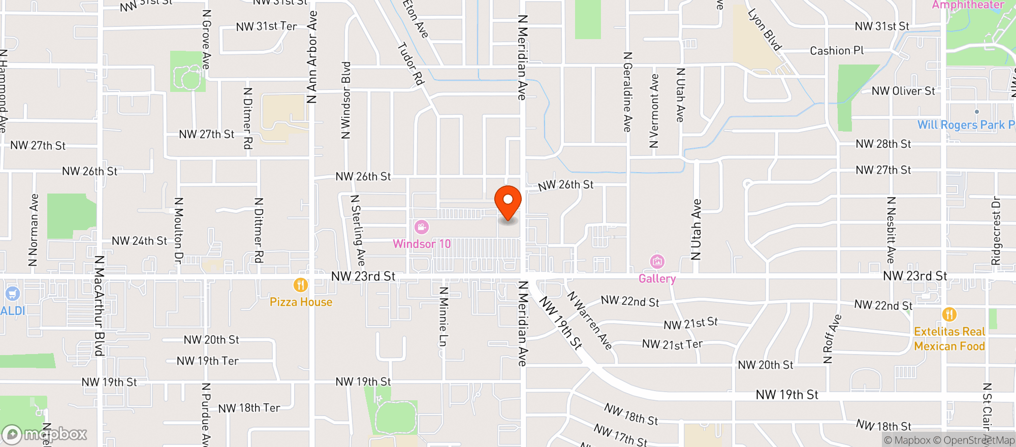 Map showing Crest Foods #5