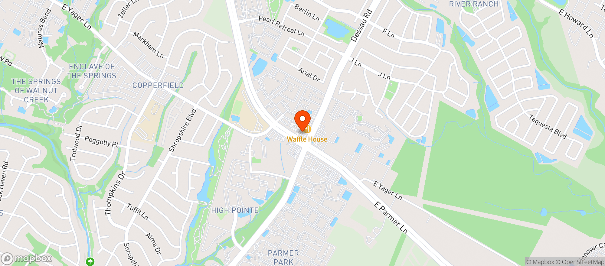 Map showing EVEREST LIQUOR #0