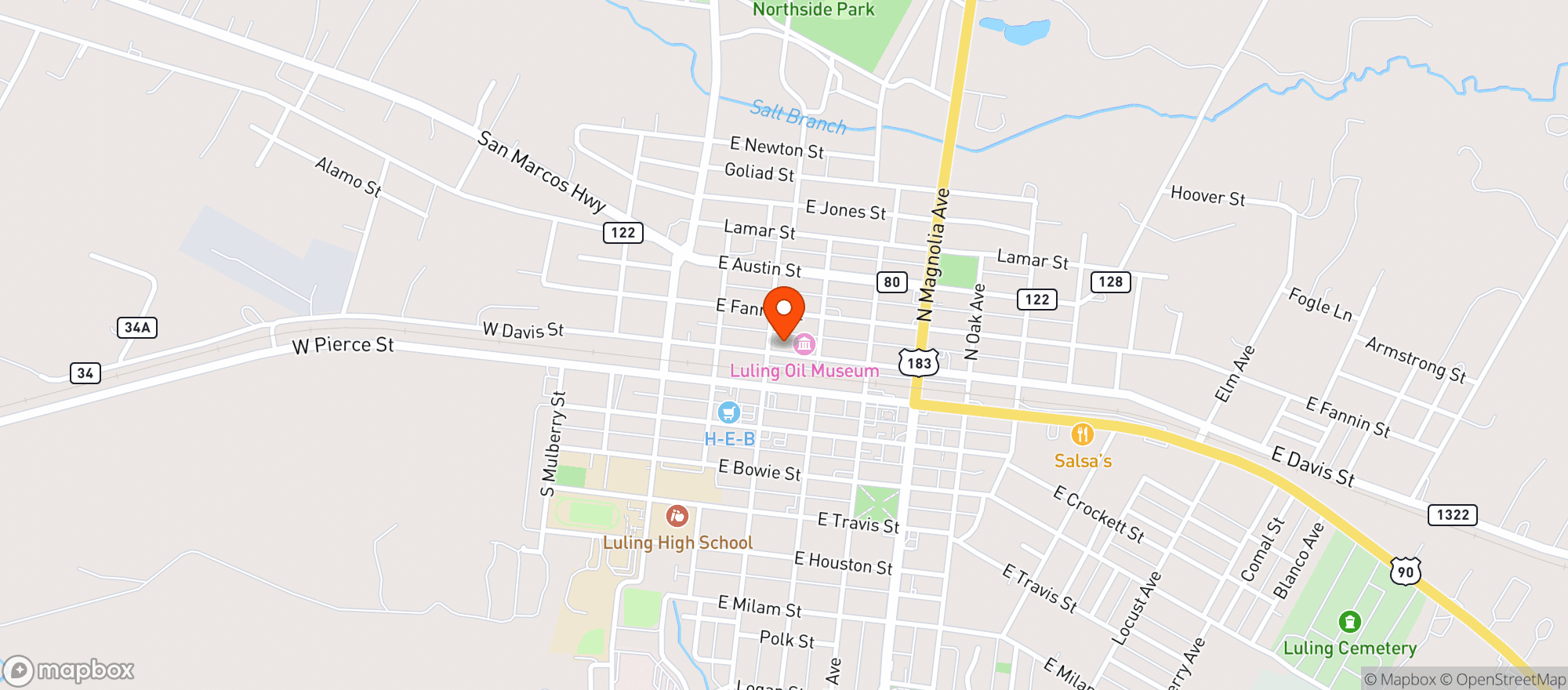Map showing Liquor Depot