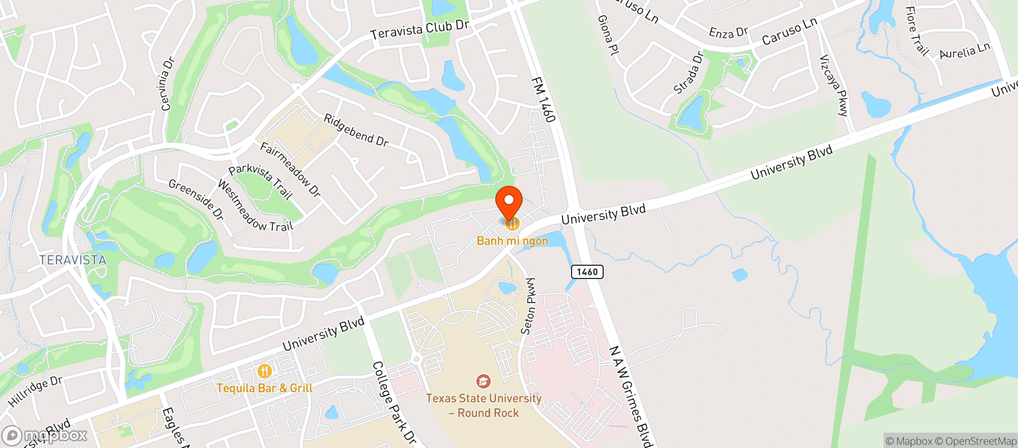 Map showing Everest Grocery