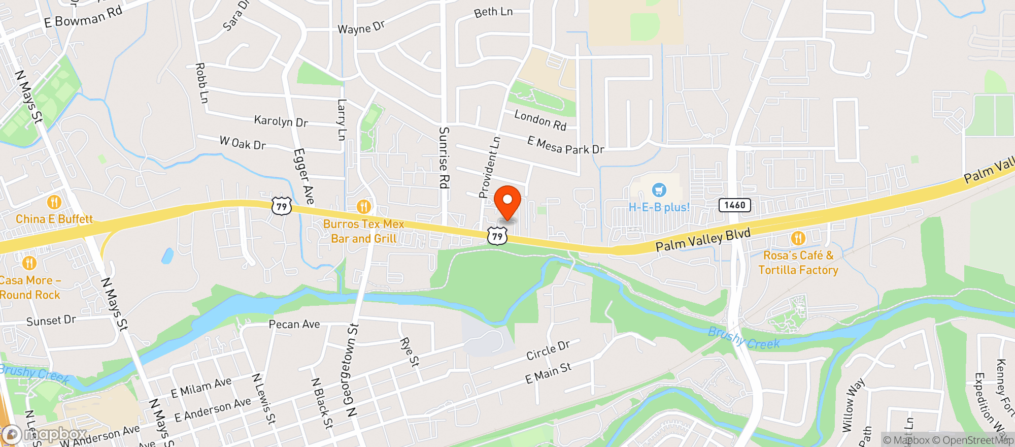 Map showing Wisky's Liquor #3