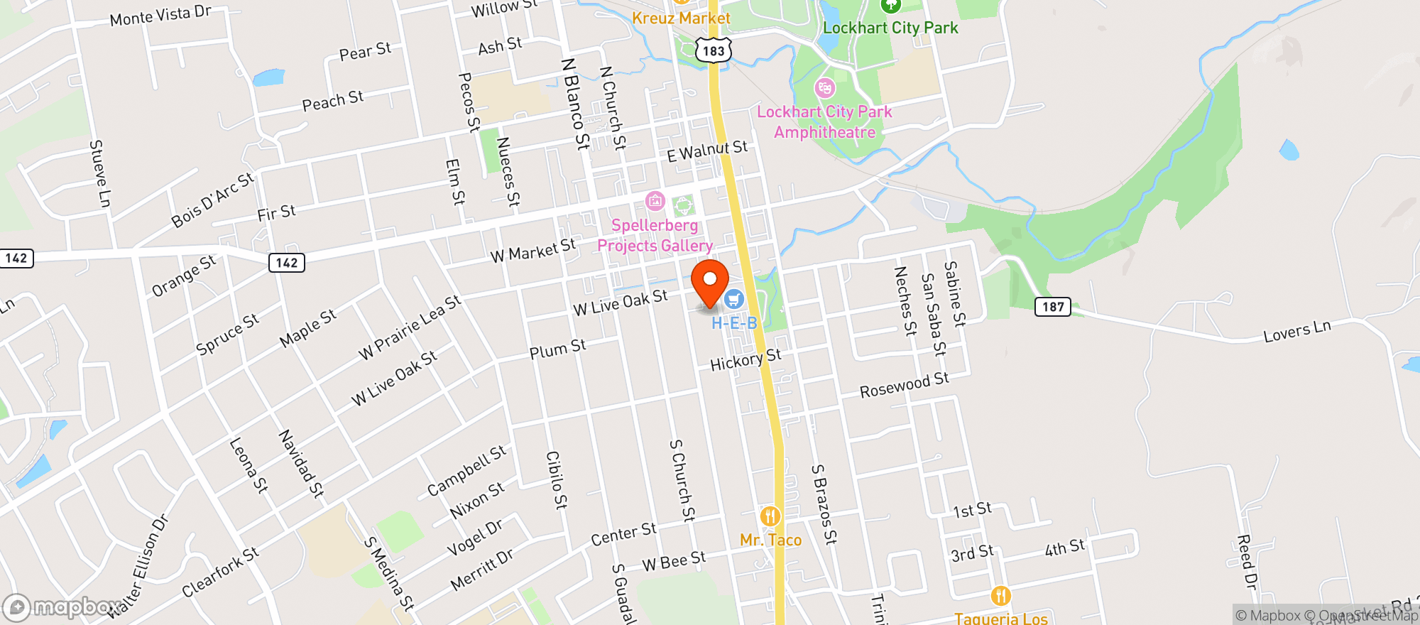 Map showing Bevies Fine Wine and Spirits - Spirits
