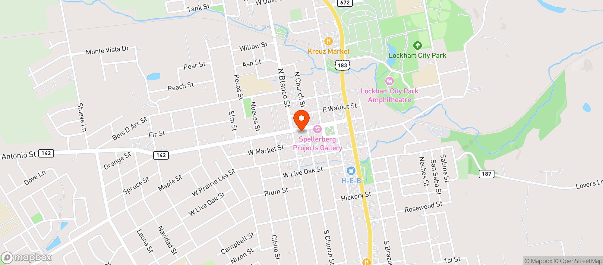Map showing Best Little Wine & Books