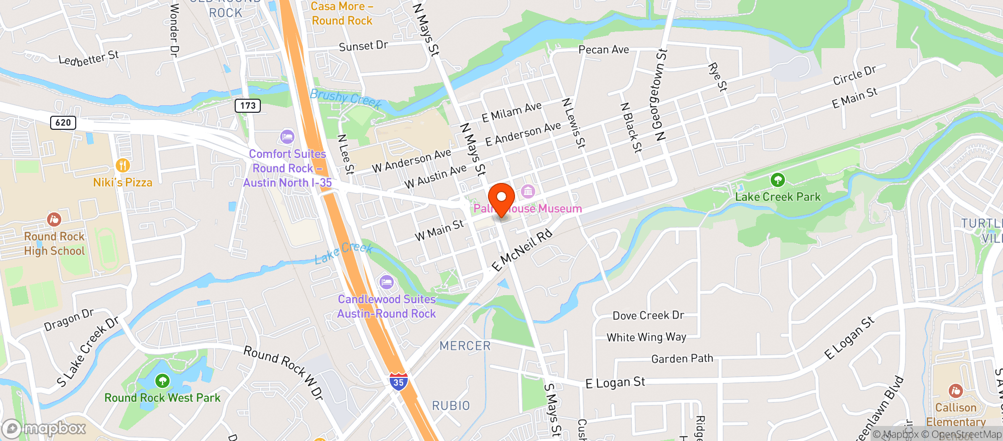 Map showing Coco Lounge