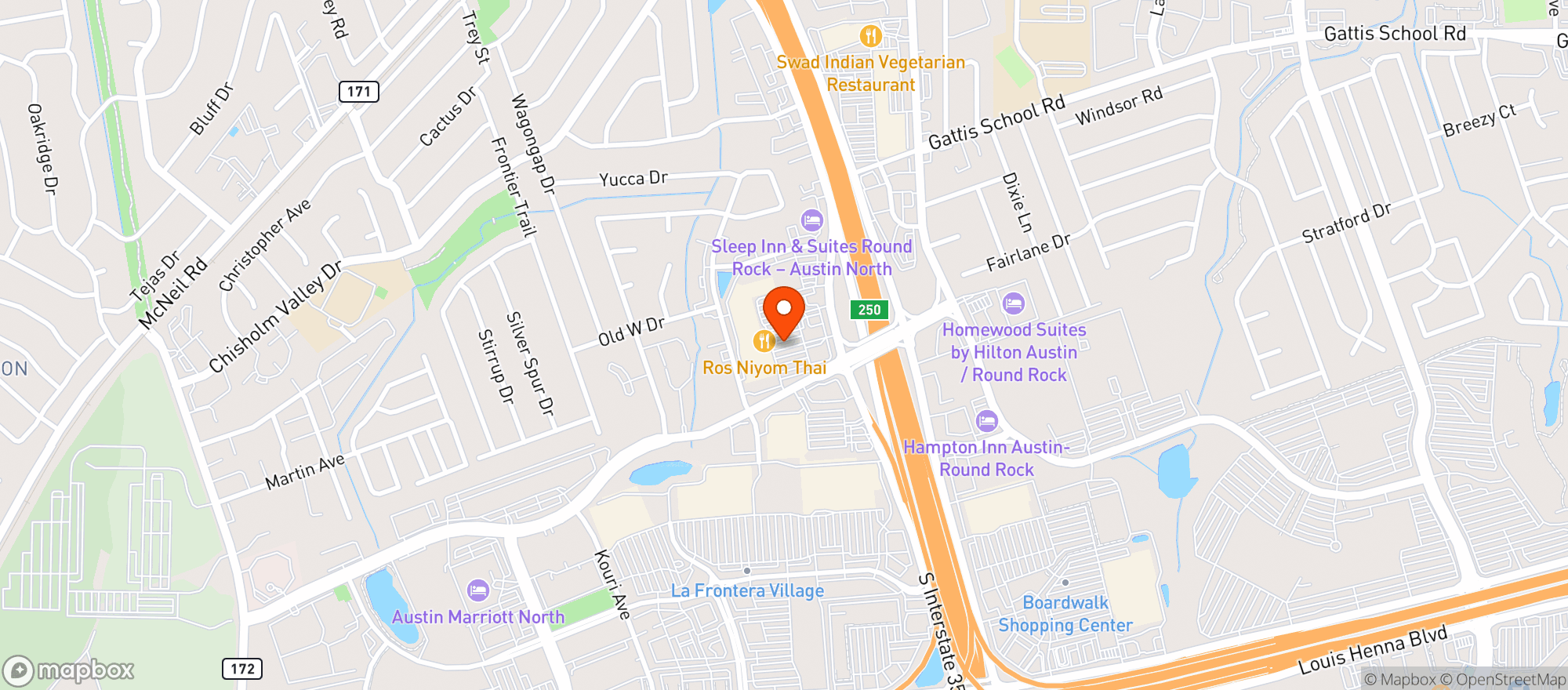 Map showing Flix Brewhouse