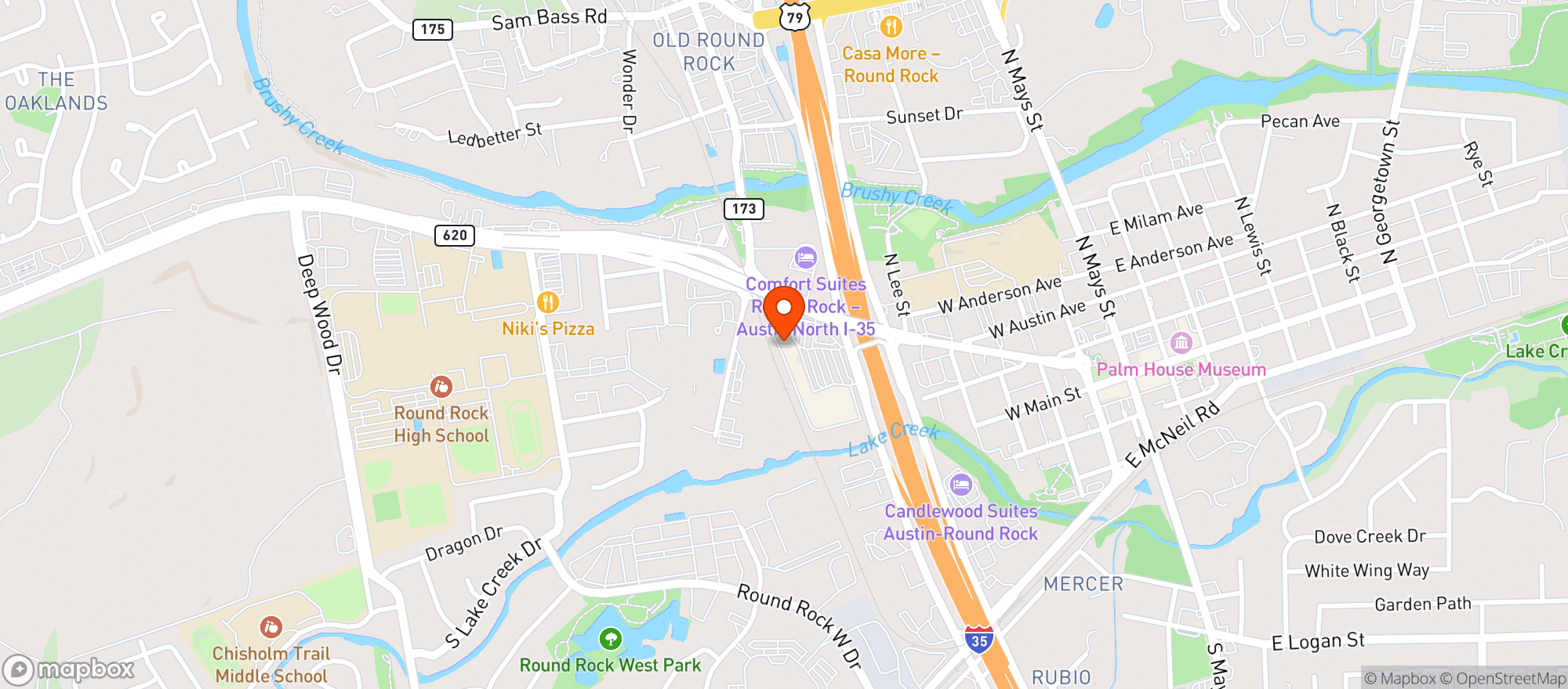 Map showing Sprouts Farmers Market