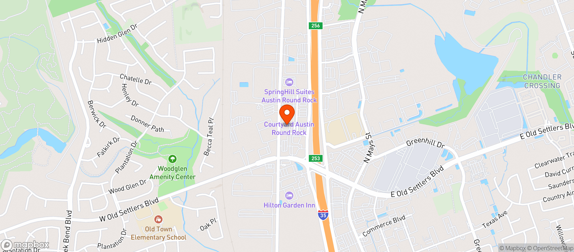 Map showing Jack Allens Kitchen #2