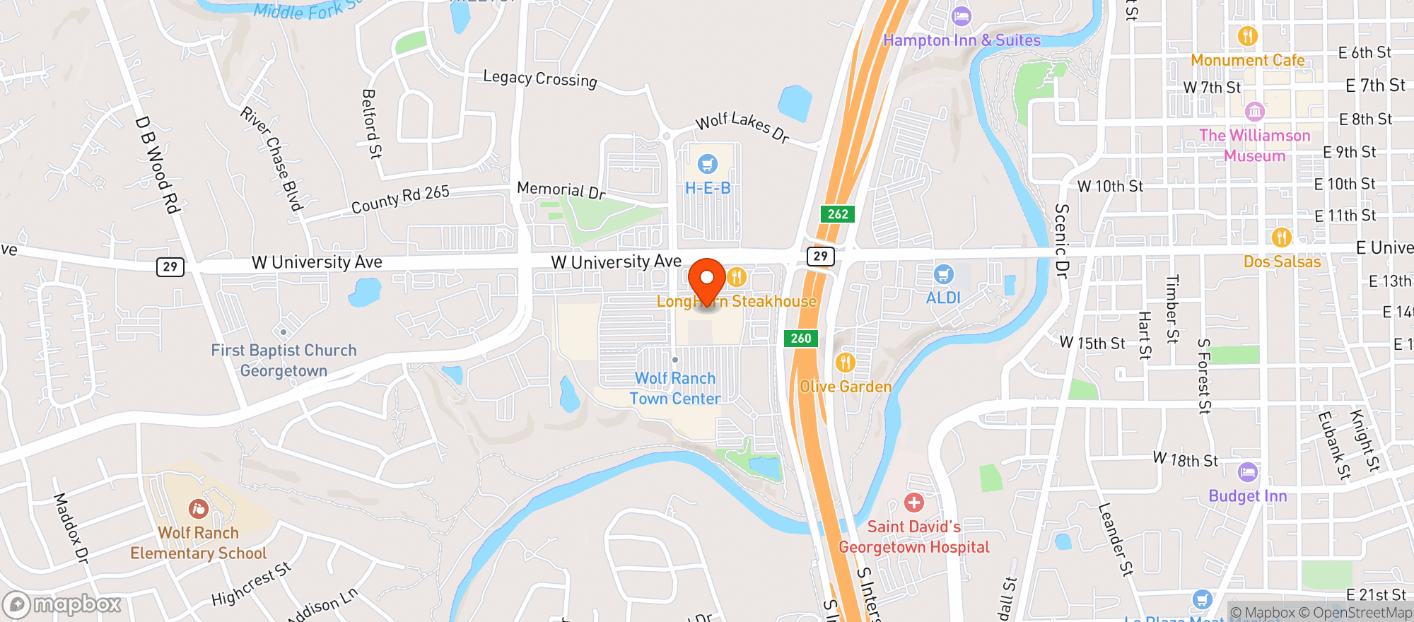 Map showing Spec's Wine, Spirits & Finer Foods