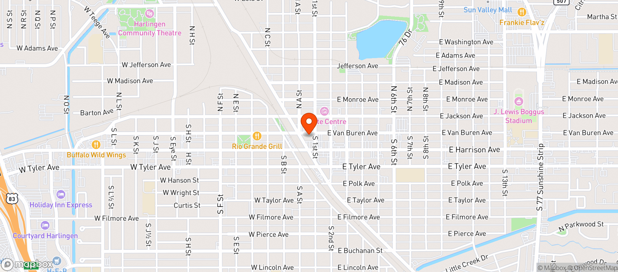 Map showing The Other Room Wine Bar and Coffee