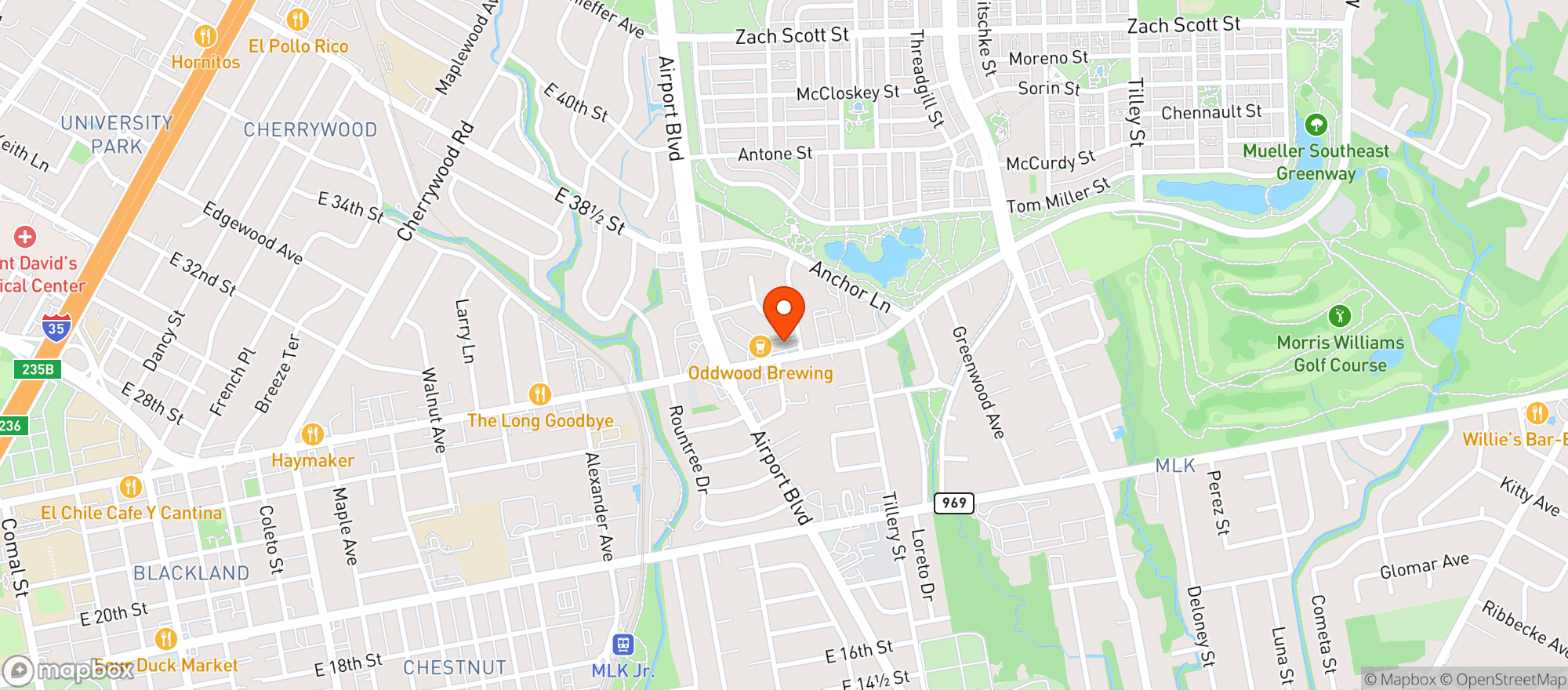 Map showing Goodnight Cowboy
